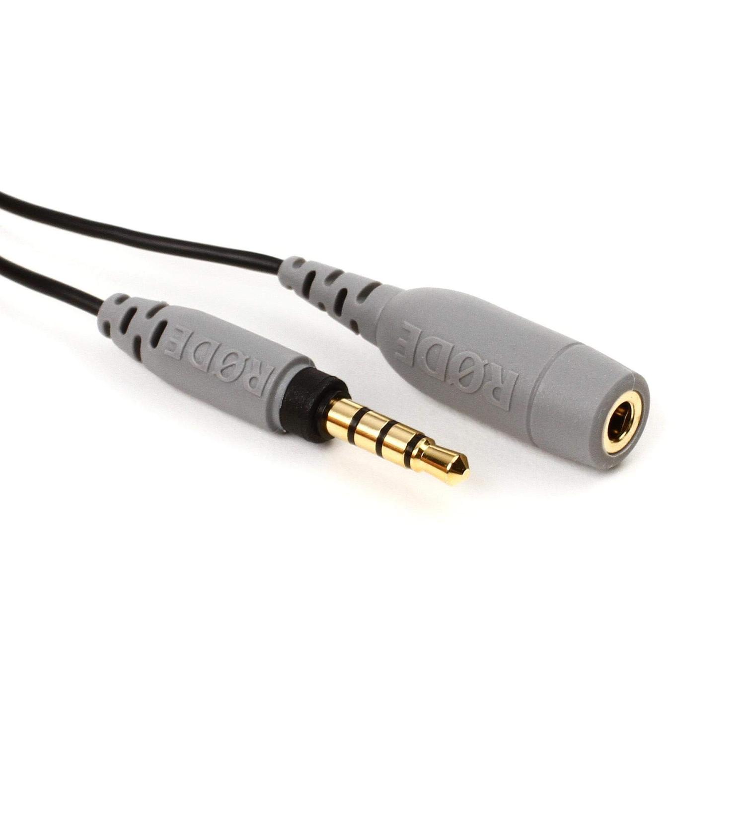 Rode SC1 TRRS Extension Cable For SmartLav+ Microphone, 20 Feet Black