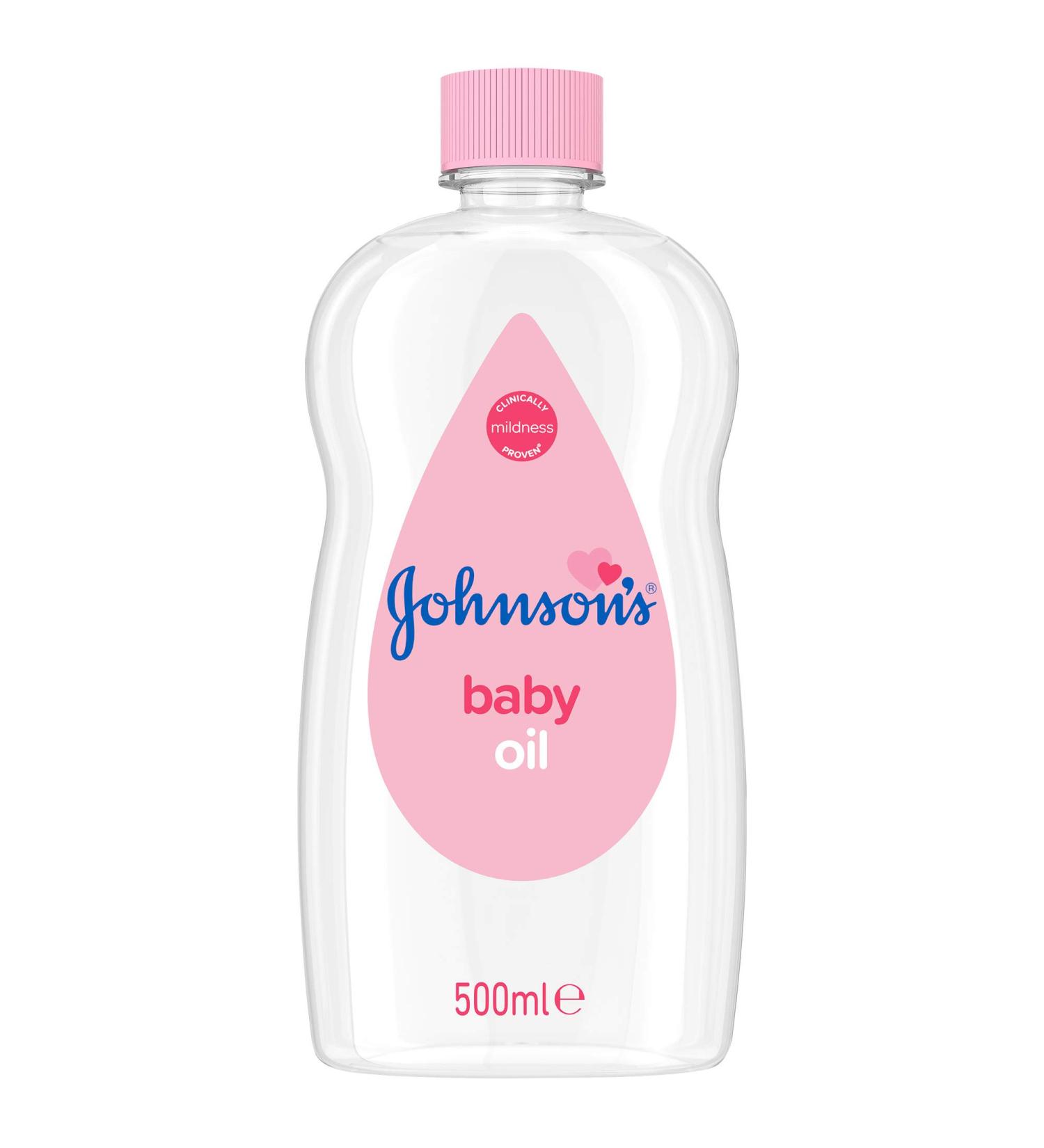 Johnson's Baby Aceite Oil 500ml - Gentle and Nourishing Baby Oil - Buy Online on GoSupps.com