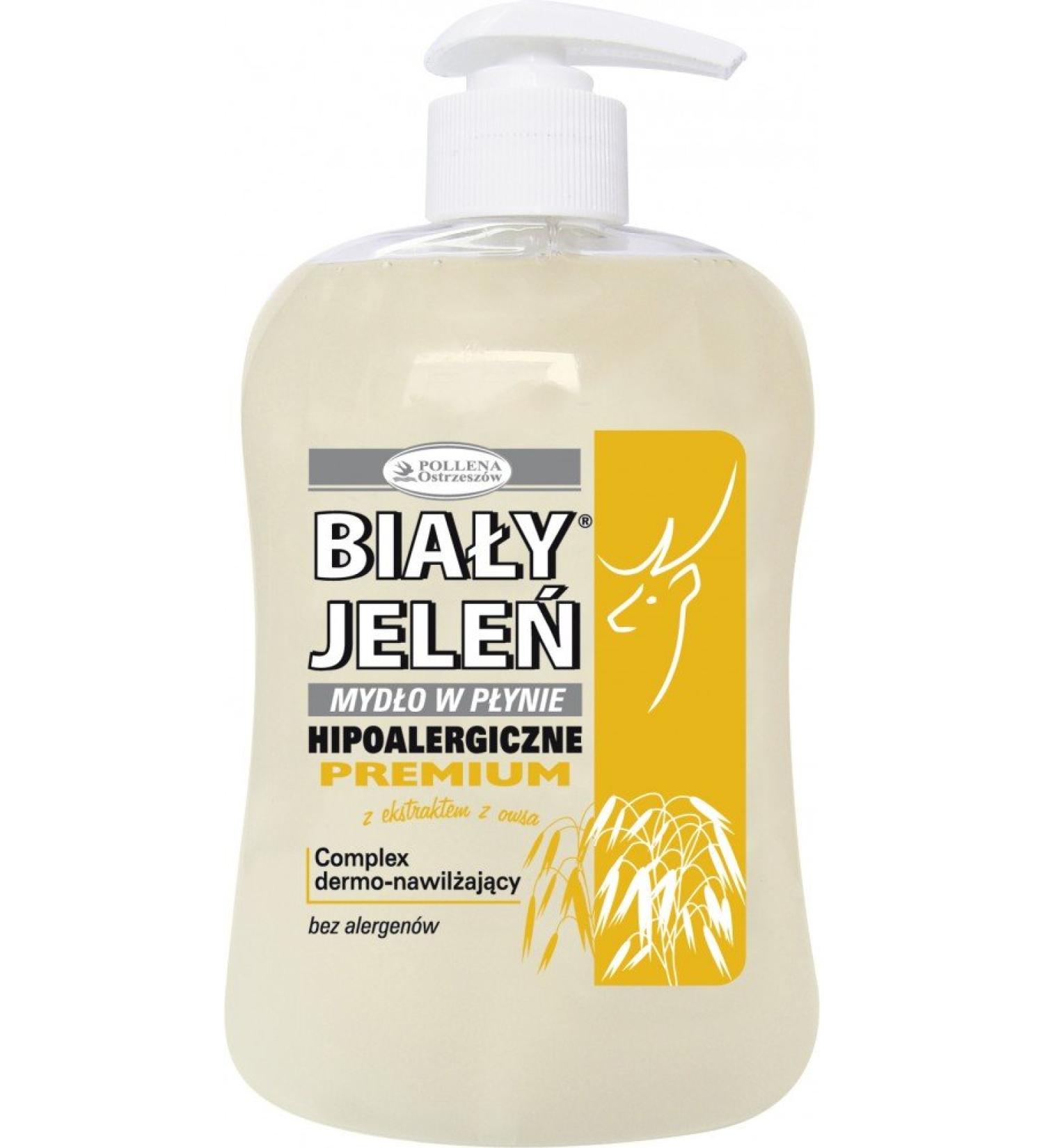 BIALY JELEN PREMIUM - Liquid soap with oats extract - 300ml by BIALY JELEN