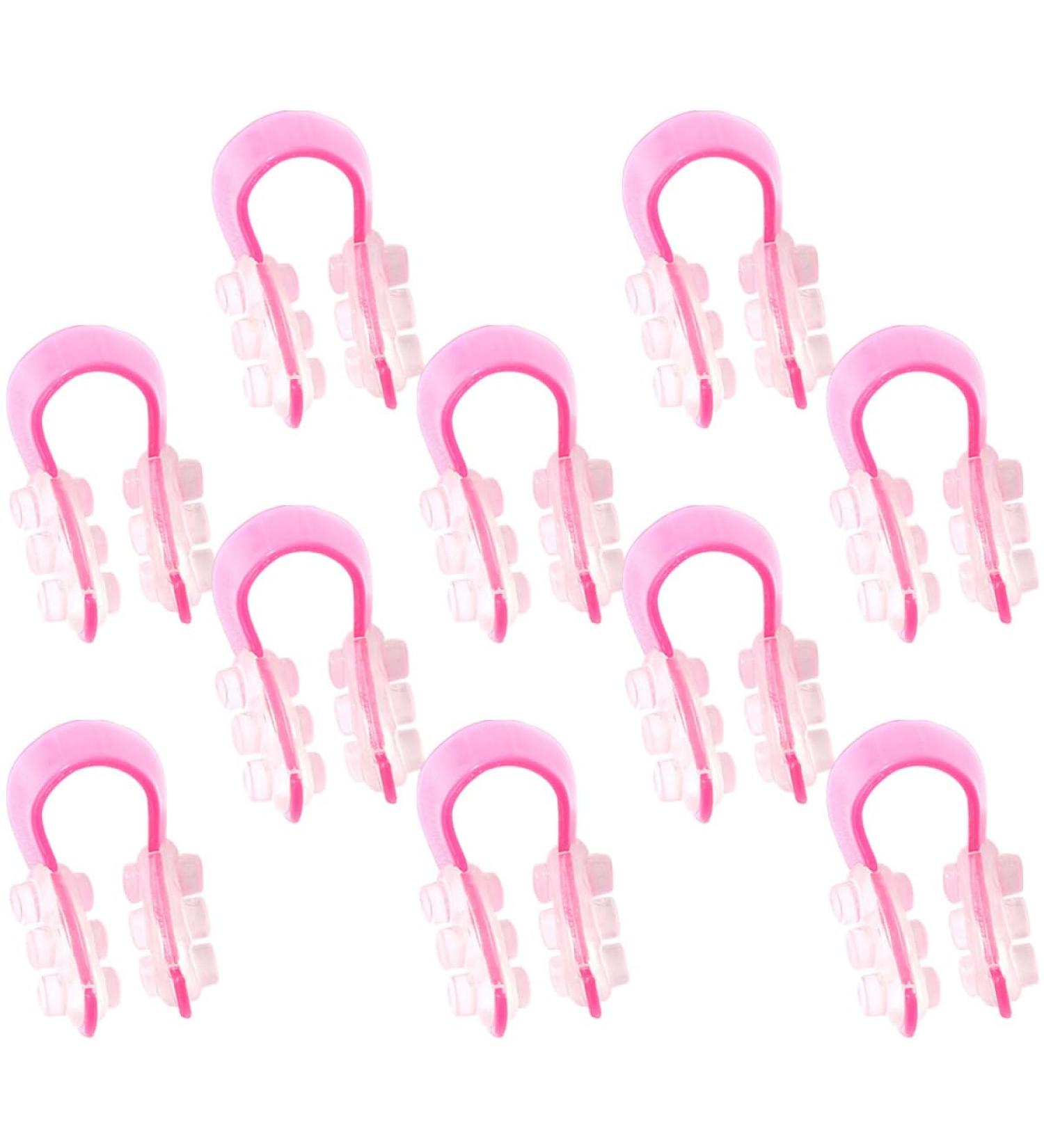 NUOBESTY Lot de 10 Correcteurs de Nez en Silicone et Plastique Taille Unique Rehausseur et Modeleur D'ar te Nasale pour Fille Remodelage et Affinage du Nez au Quotidien - Buy Online on GoSupps.com