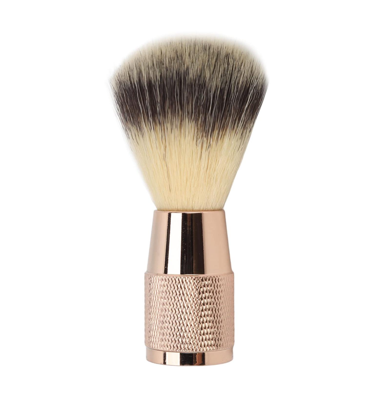 Professional Men's Razor Brush - Soft Synthetic Bristles for Easy Shaving | Portable Beard Brush for Home & Salon Use - Buy Online on GoSupps.com
