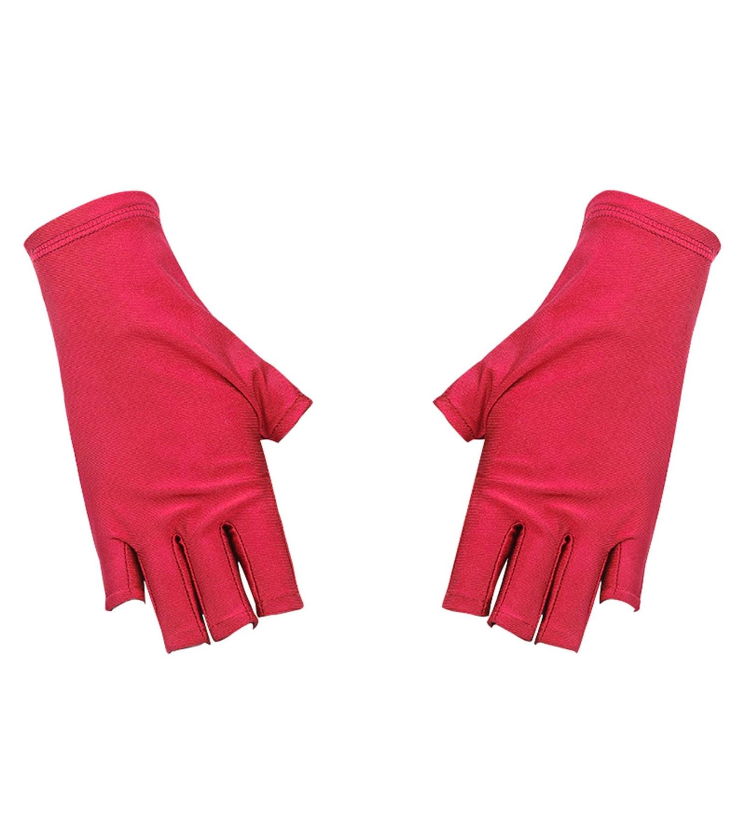 Vipomkowa Nail Machine Special Gloves For Nail Salon Baking Lamp Heat Insulation Sun Breathable Nail Leakage Gloves Nail Stand Holder A A - Buy Online on GoSupps.com