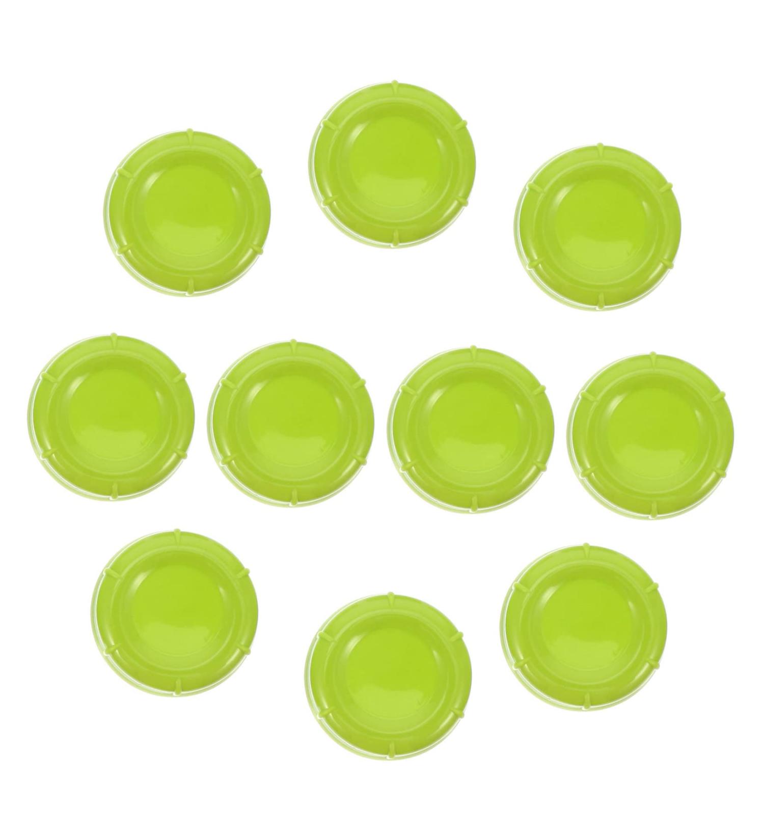 BESTonZON 30 Pcs Baby Bottle Seal Cap Soda Bottle Caps Organiser Waterproof Narrow Neck Glass Bottle Lid Flow Bottles Replacement Travel Caps Women Feeding Bottle Food Grade Pp Mother Kettle Greenx3pcs 4.3x4.3x1.5cmx3pcs - Buy Online on GoSupps.com