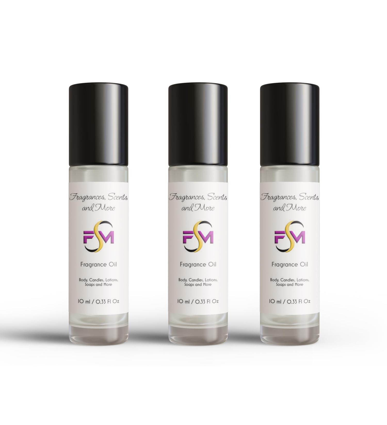 Pink Fantasy Fragrance Oil - 0.33 Fl Oz Glass Roll On (10ml) - Pack of 3 0.33 Fl Oz (Pack of 3) - Buy Online on GoSupps.com