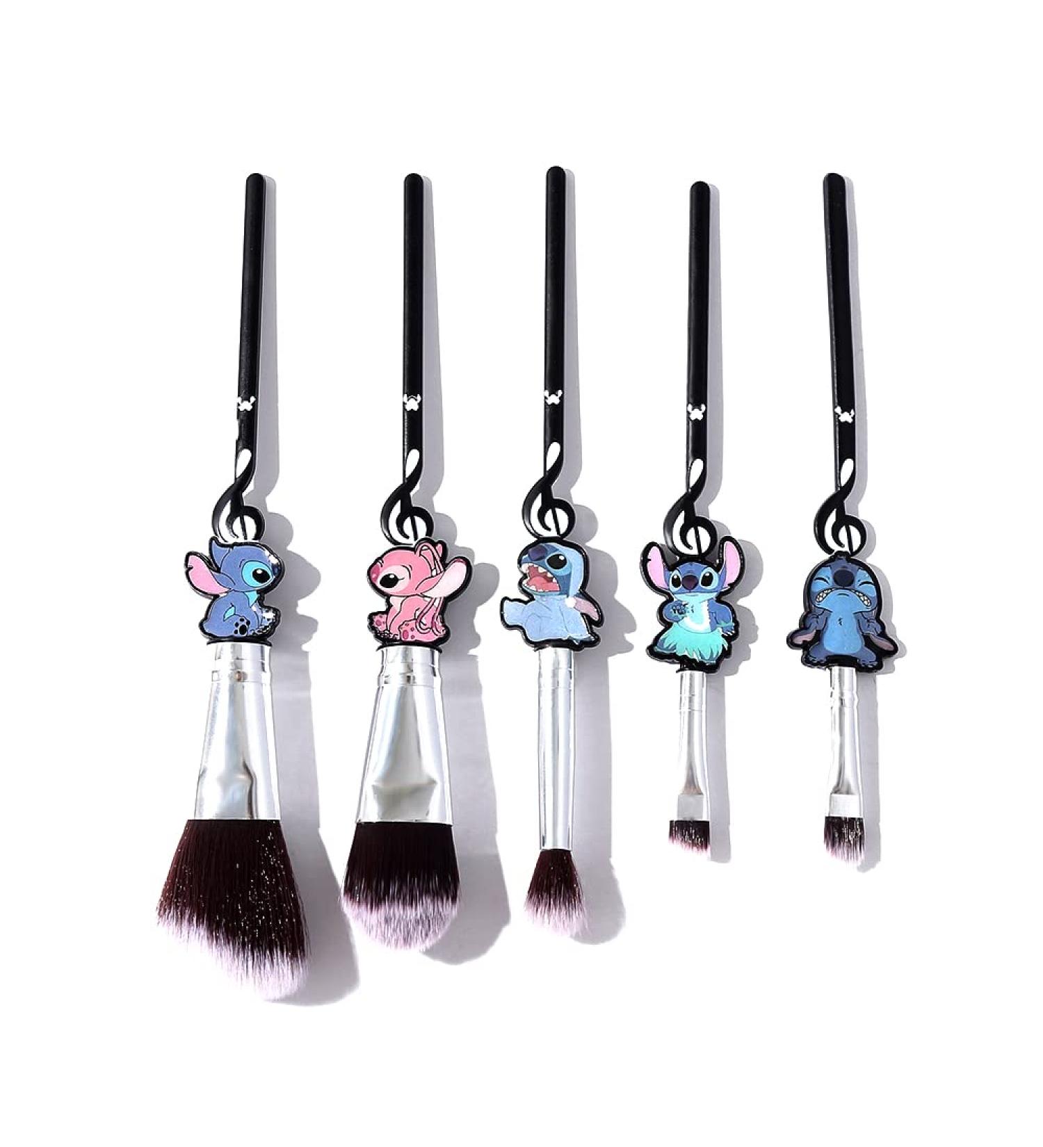 Lilo Stitch Anime Movie Series Black Music Note Makeup Brush Set - Buy Online on GoSupps.com