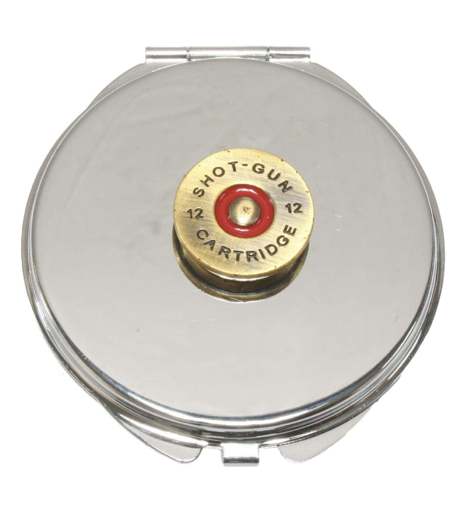 Cartridge Head Compact Mirror Handbag Gift With Free Engraving 66 - Buy Online on GoSupps.com
