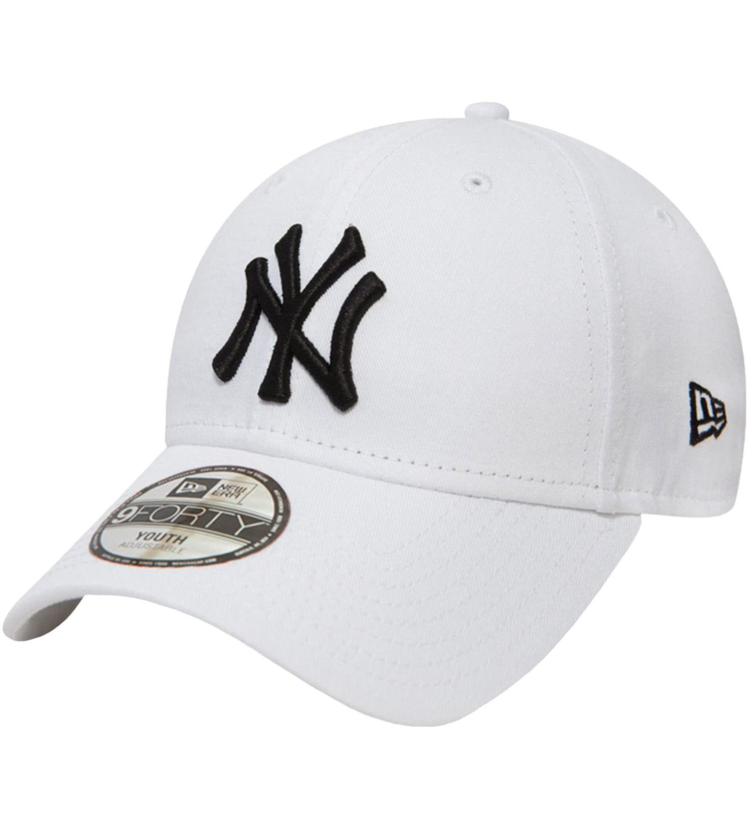 New Era - MLB New York Yankees League Essential 9Forty Kids Strapback Cap Color White 6-12 Years New York Yankees #34847