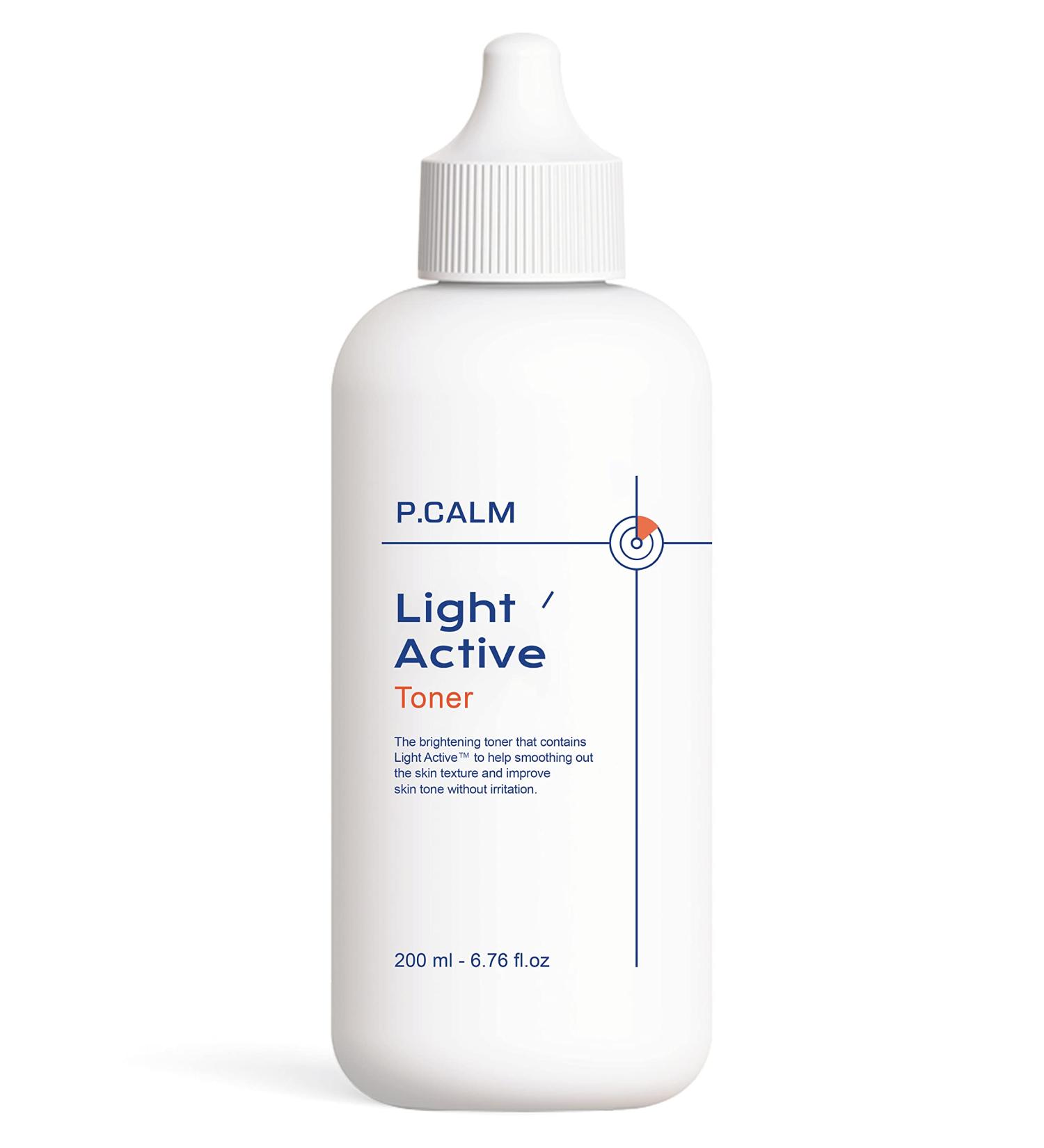 PALM Light Facial Skin Toner for Blemish & Dark Spot Care | Exfoliating & Even Skin Tone | 6.7 Oz Dry, Sensitive, Oily Skincare with Niacinamide | Korean Formula - Buy Online on GoSupps.com