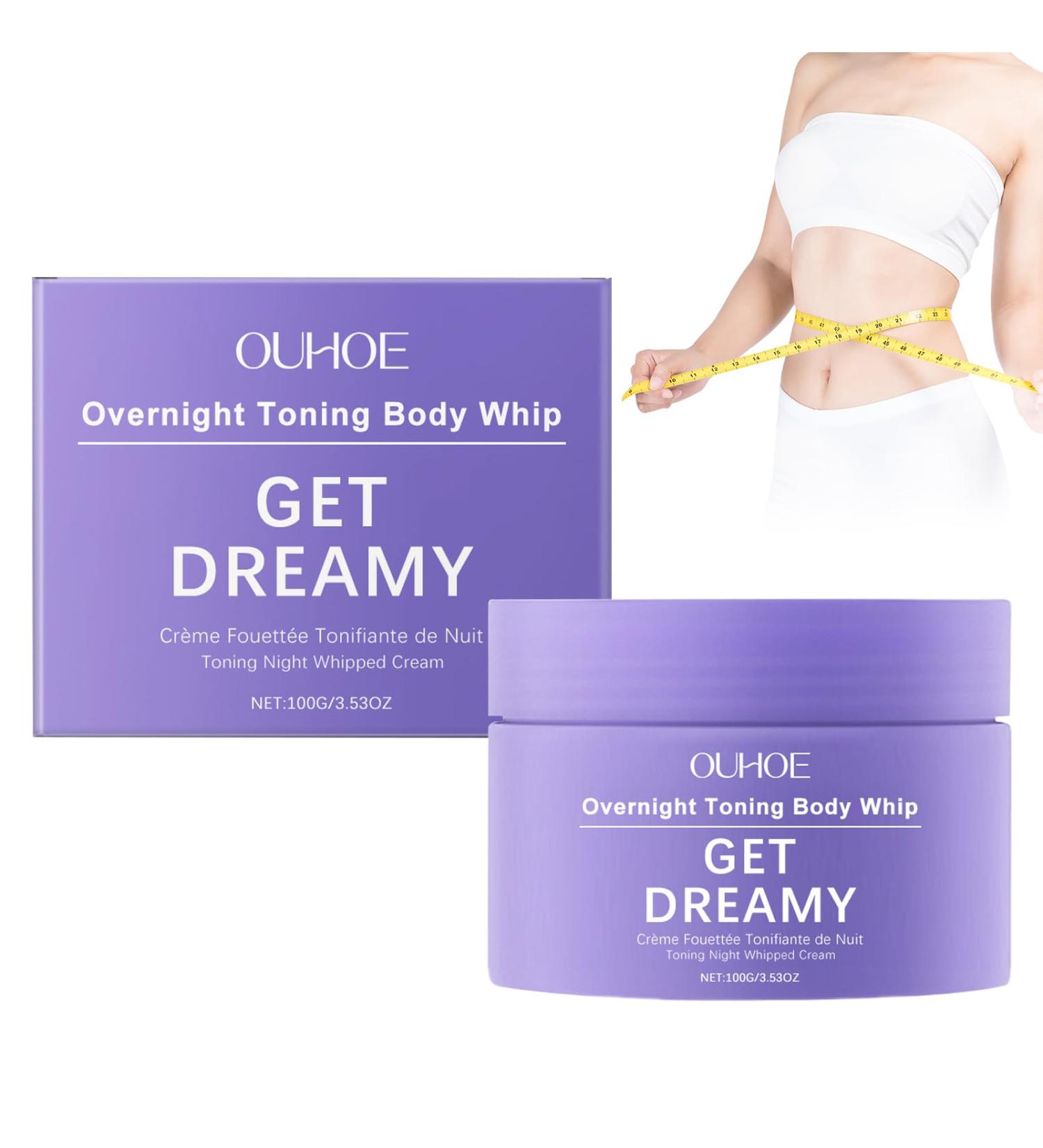 Znnhnn 100 g overnight toning body cream night care cream moisturizing night care for delicate skin light formula quickly absorbed nongreasy full use shiny skin feeling - Buy Online on GoSupps.com