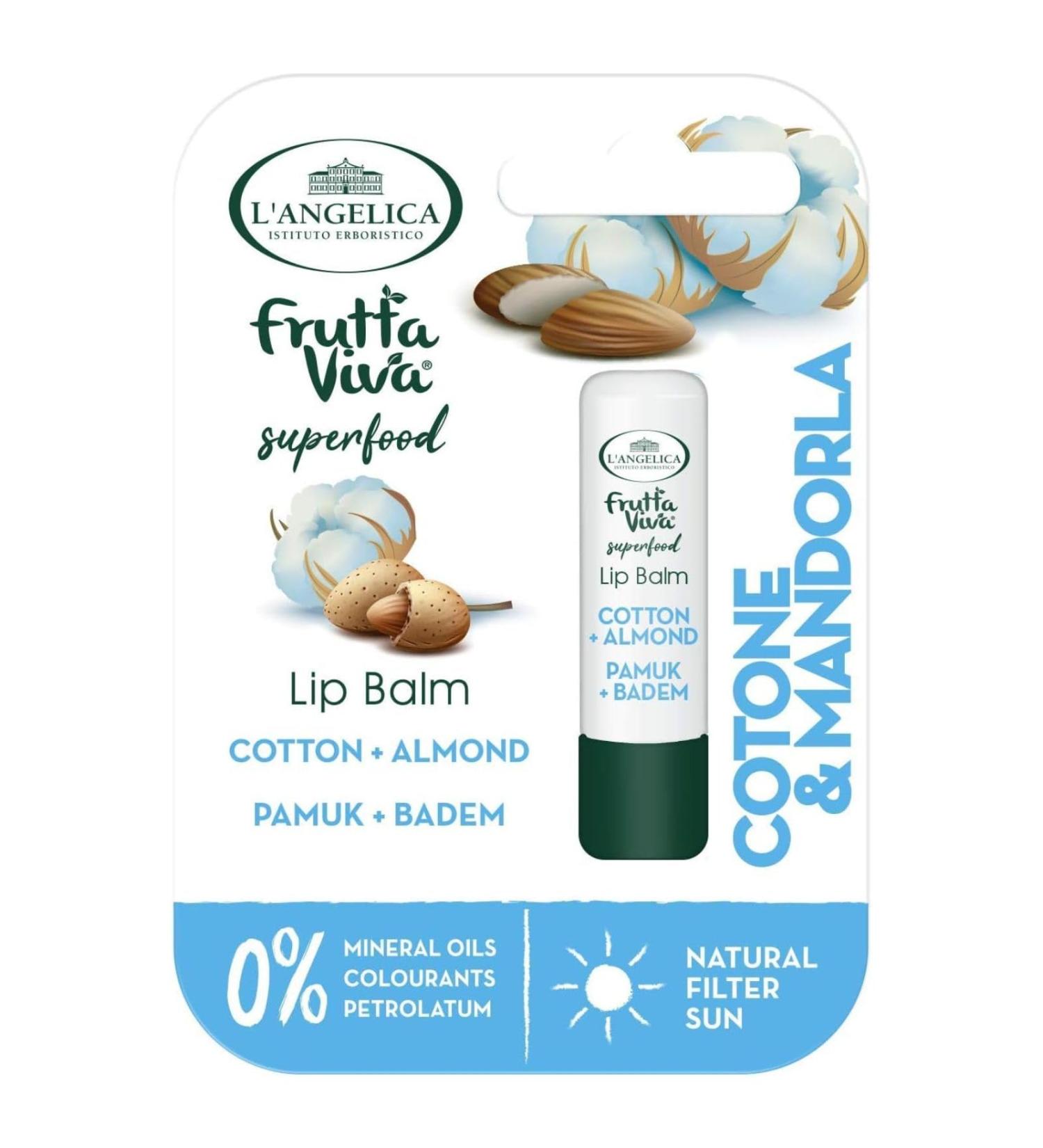 L'Angelica L'Angelica Lip Balm Coconut & Vitamin E 4.8 g - 12 packs