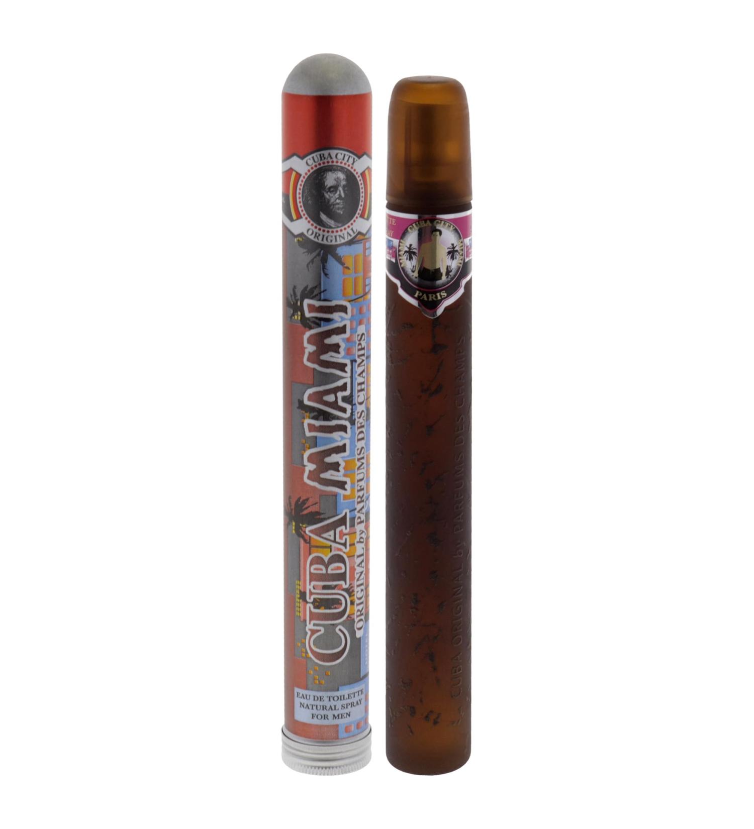 Cuba City Miami Eau De Toilette Spray for Men 1.17 Ounce - Buy Online on GoSupps.com