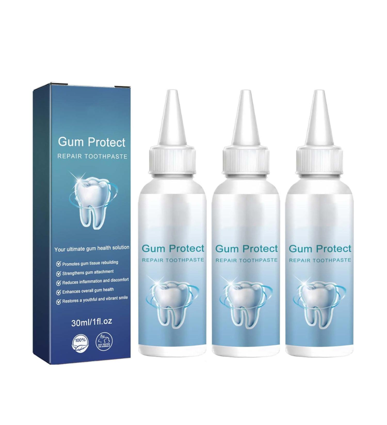Gum Repair Gel Gum Repair Gel Repair of Gum Recession Protects against Gum Regression Promotes Healing and Provides Fresh Breath Gentle Gum Care 3 - Buy Online on GoSupps.com