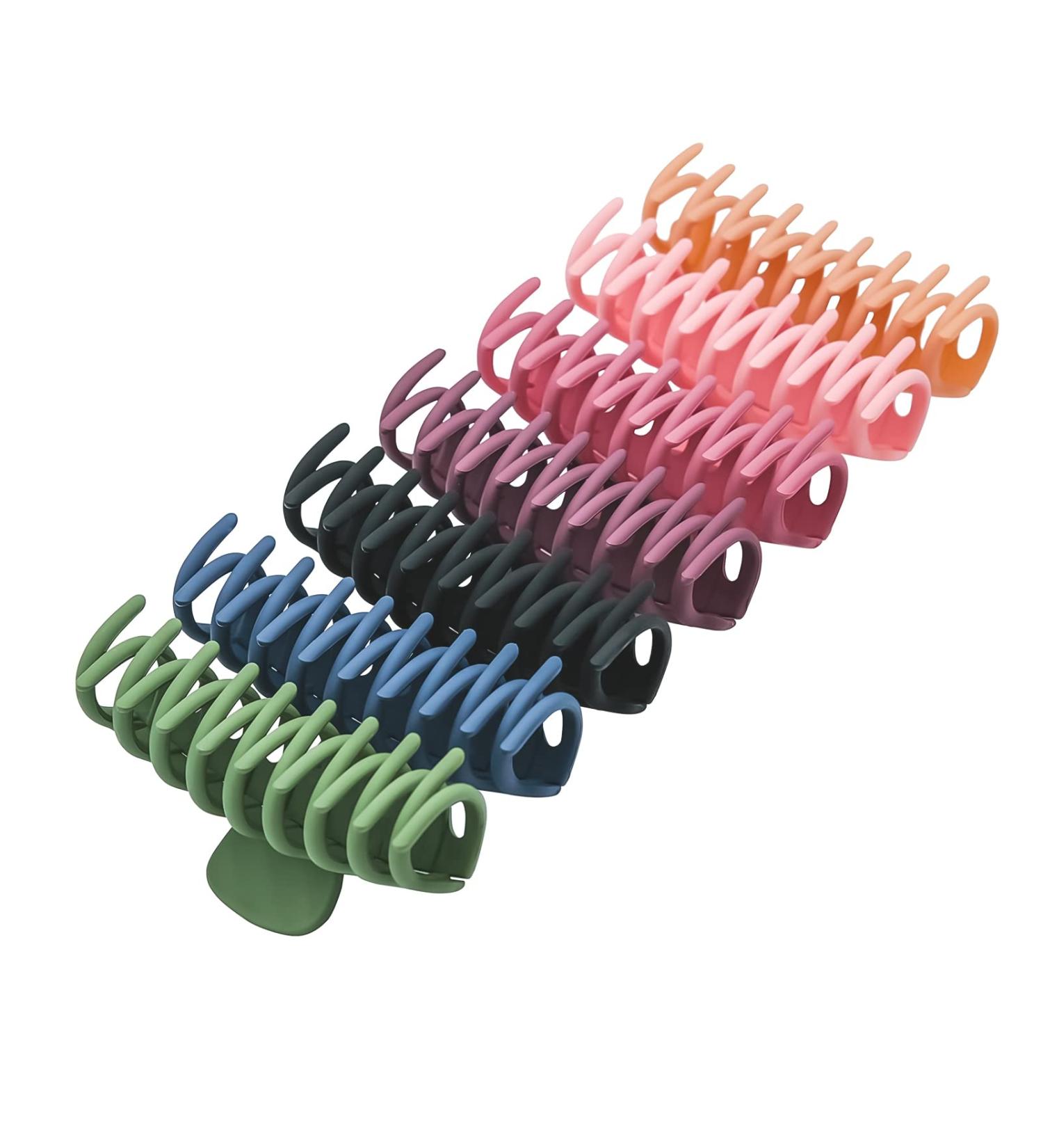7 Colors Large Hair Claw Clips Hair Accessories for Women and Girls Thick and Thin Hair - Buy Online on GoSupps.com