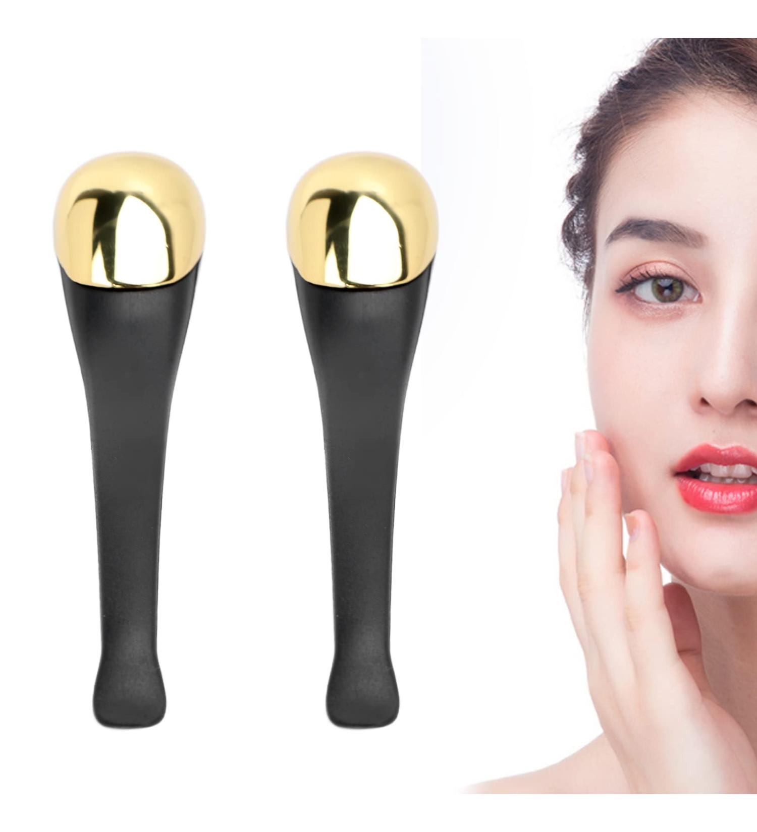 Buy ZJchao Eye Massage Stick | 2pcs Eye Cream Applicator & Metal Face Massage Tool for Dark Circles & Puffiness | International Shipping Available - Buy Online on GoSupps.com