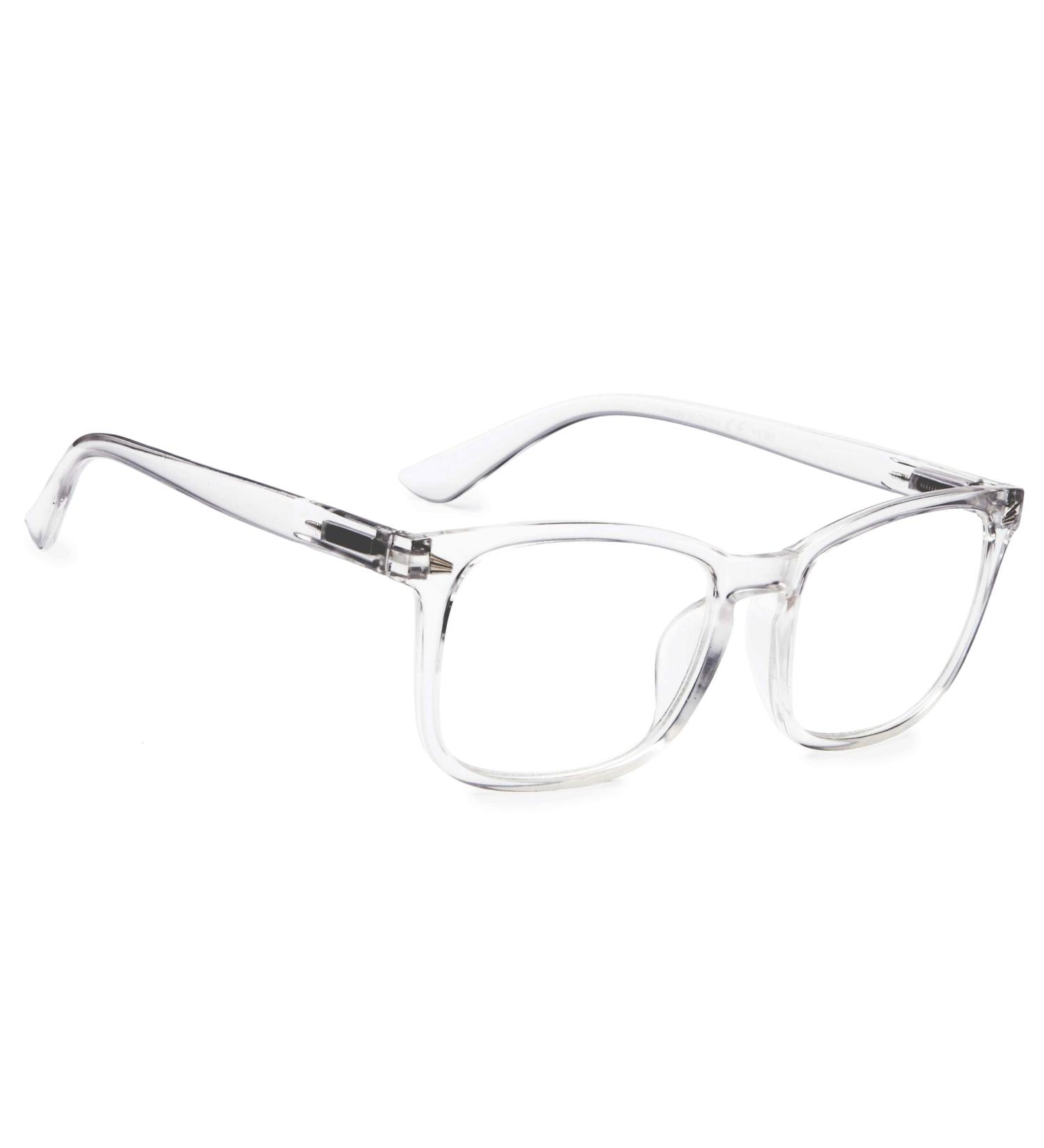 Buy BLUELESS Reading Glasses for Women - Fashionable Transparent Readers (0.50x) - Stylish & Comfortable - Buy Online on GoSupps.com