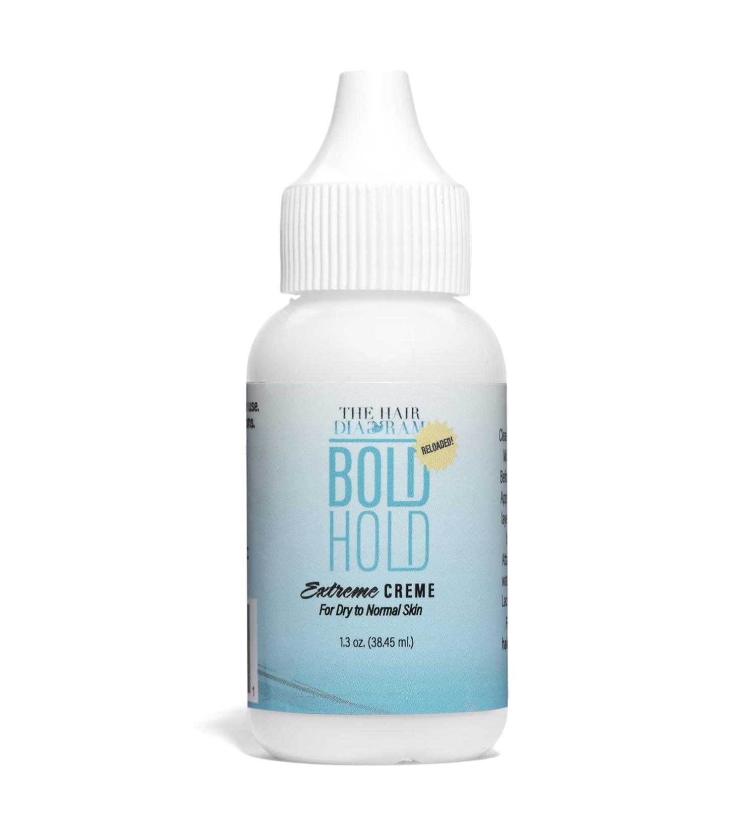 Bold Hold Extreme Creme Reloaded - Strong Hold Lace Front Wig Glue | Non-Toxic, Waterproof, Humidity Resistant - 1.3oz - Buy Online on GoSupps.com