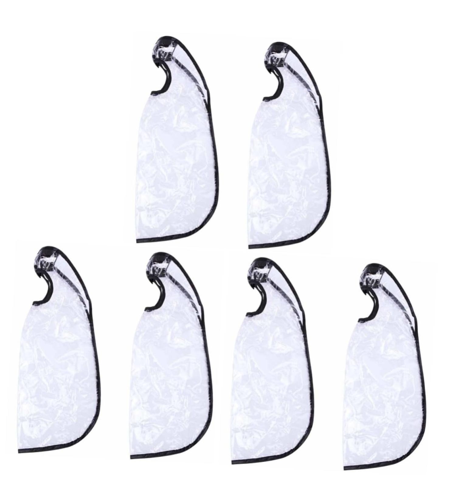 Mipcase 4 Pcs Elderly Shampoo Bib Tool Apron Hair Apron Barber Gowns Hairdressing Cape Baking Oil Umbrella 57x25x1cmx3pcs Whitex3pcs - Buy Online on GoSupps.com
