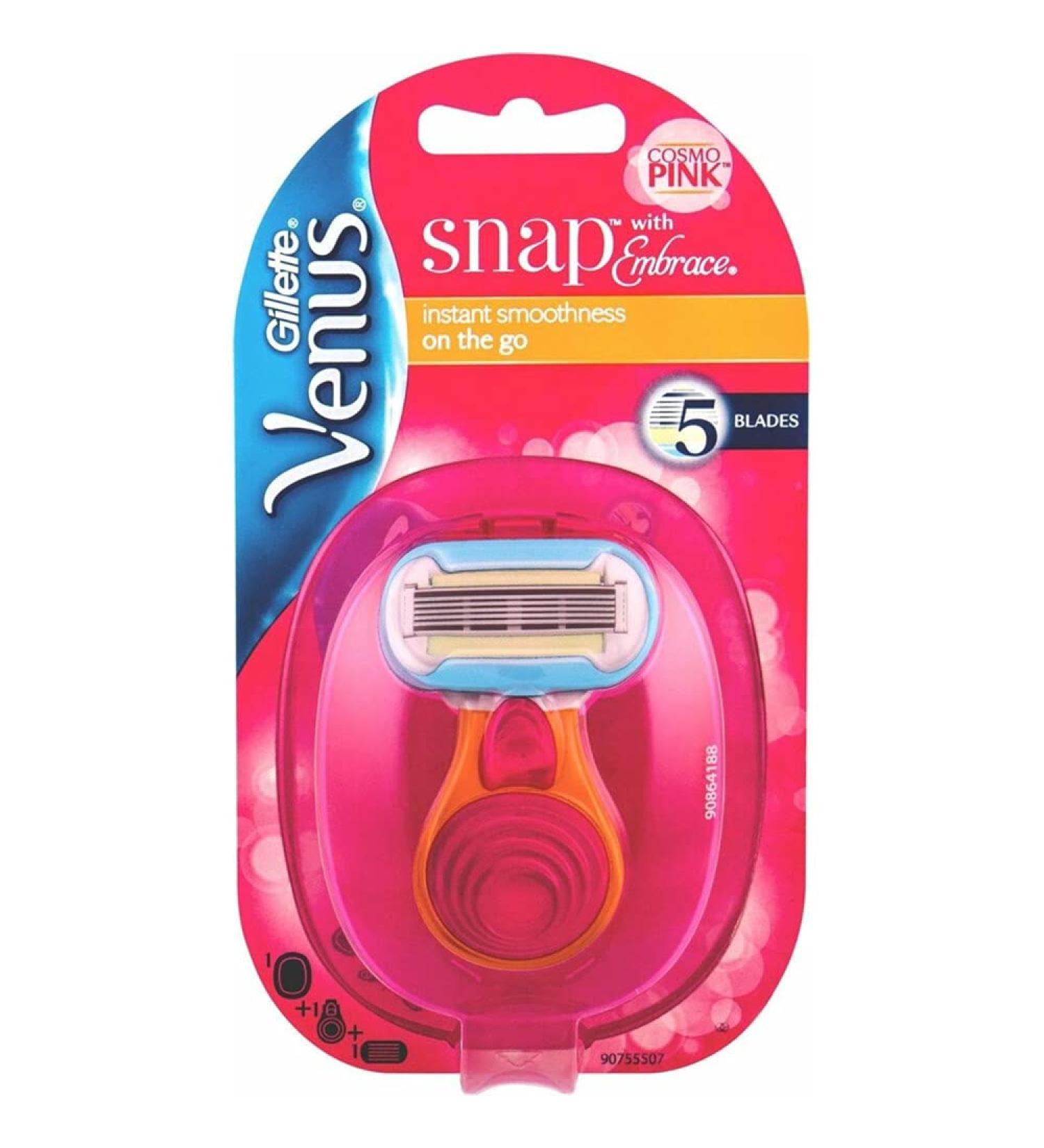 Venus Snap with Extra Smooth Women's Razor for On the Go - Buy Online on GoSupps.com