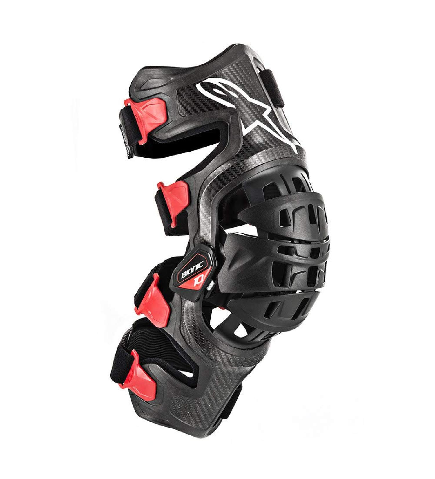 Alpinestars 6500419-13-L Bionic 10 Carbon Knee Brace Left Lg