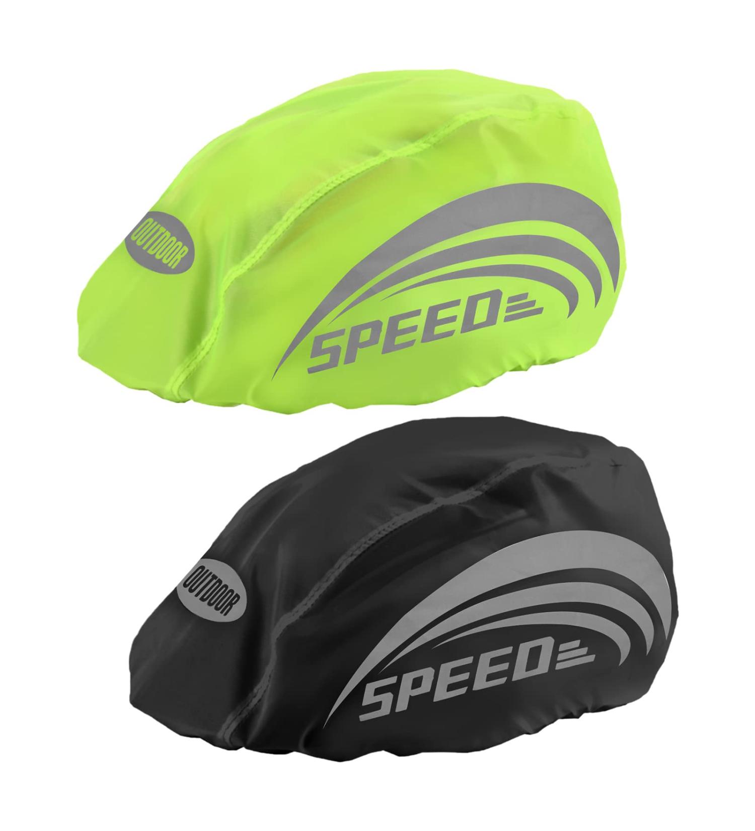 Pinsheng Waterproof Bike Helmet Rain Cover - Reflective & Durable Protection for Men Women & Children (2 Pack) - Buy Online on GoSupps.com