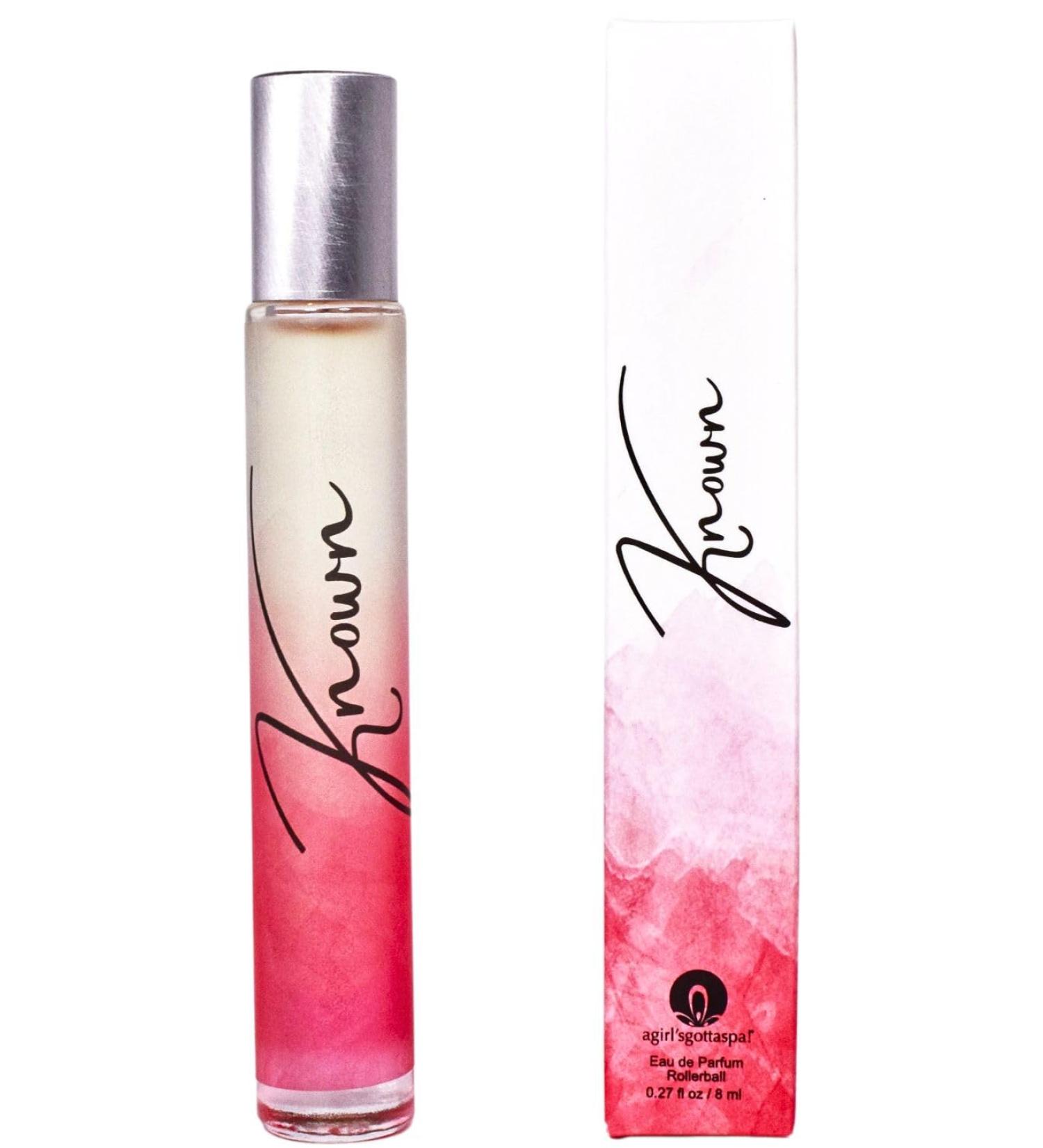 A Girl's Gotta Spa! Known - Floral Woody Roll-On Perfume Oil for Women 10ml Vegan and Leaping Bunny Certified - Buy Online on GoSupps.com
