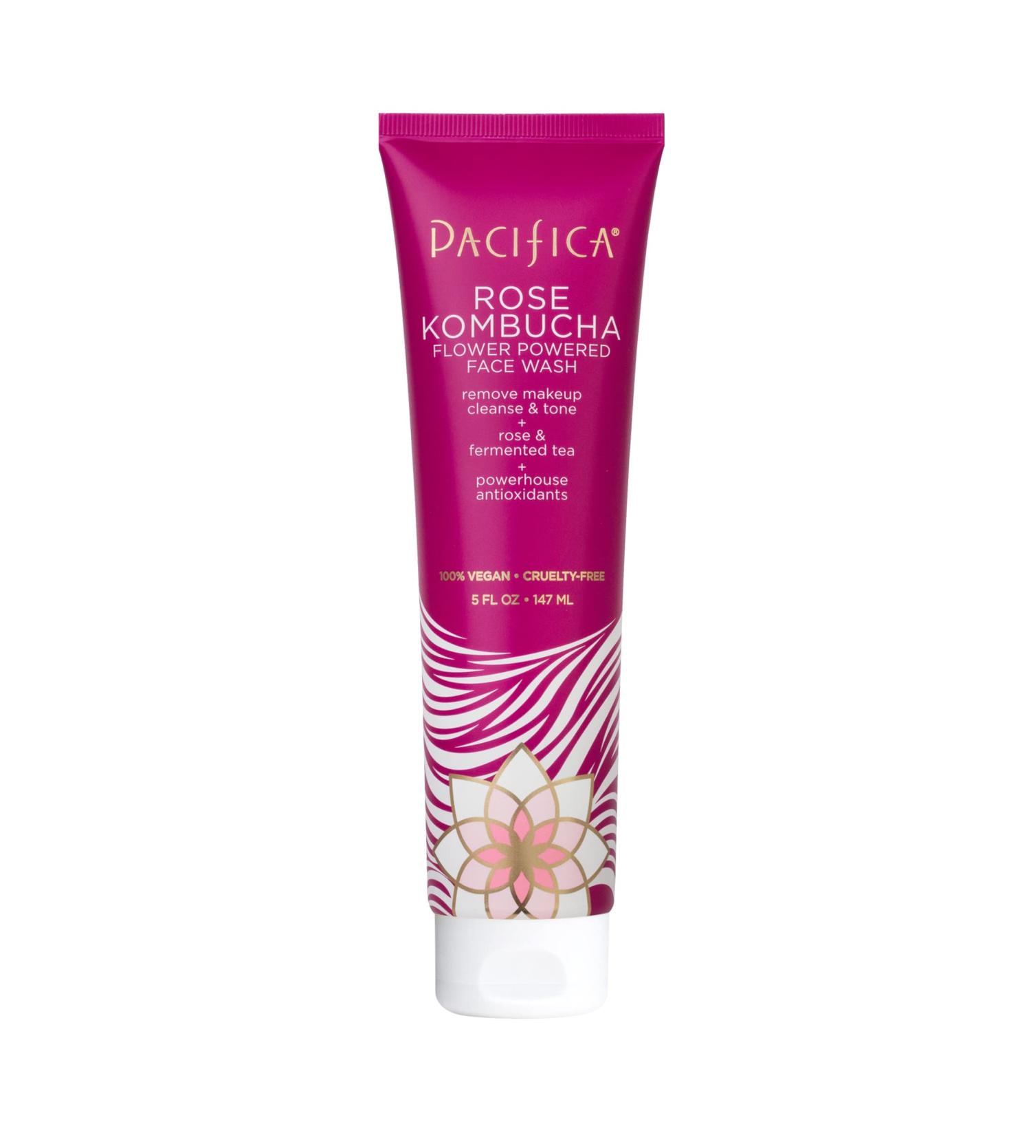Pacifica Kombucha Flower Powered Face Wash 5 Oz - Rose Scented | Unisex - Buy Online on GoSupps.com