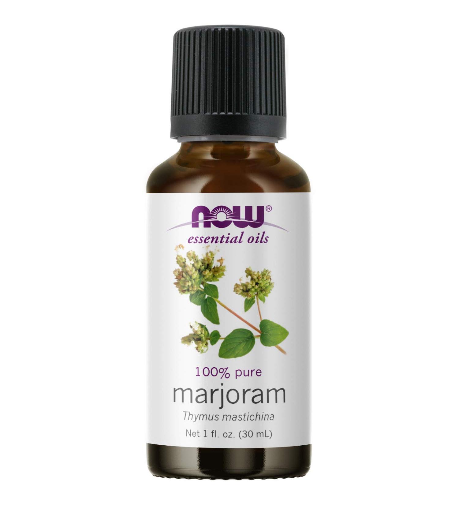 Buy Now Foods Marjoram Essential Oil 1 fl oz - 100% Pure & Natural - Buy Online on GoSupps.com