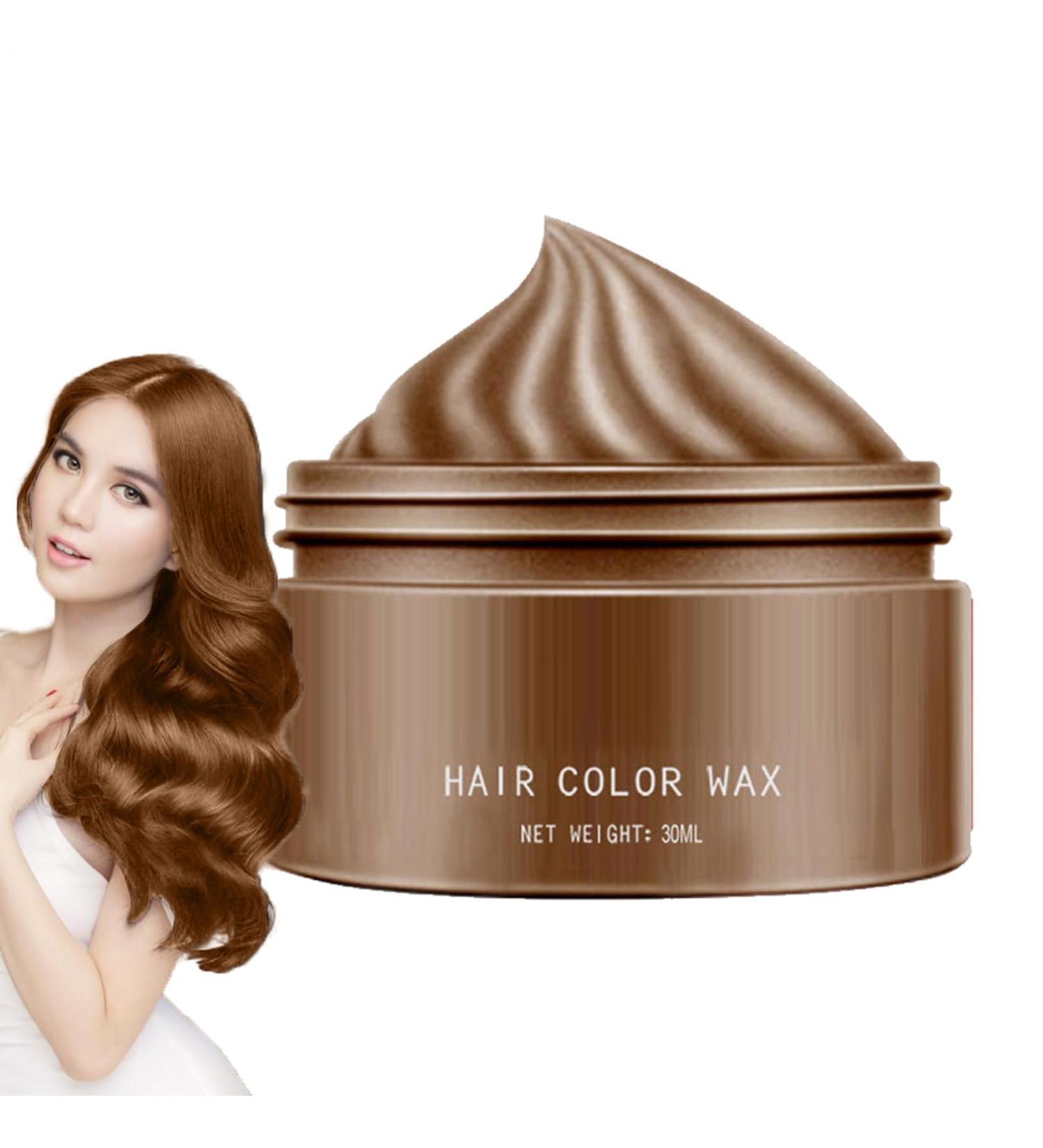  Uozonit Hair Coloring Wax 30ml Hair Coloring Wax Washable Dye Styling Paste for Women and Teenagers Parties and Costumes - Buy Online on GoSupps.com