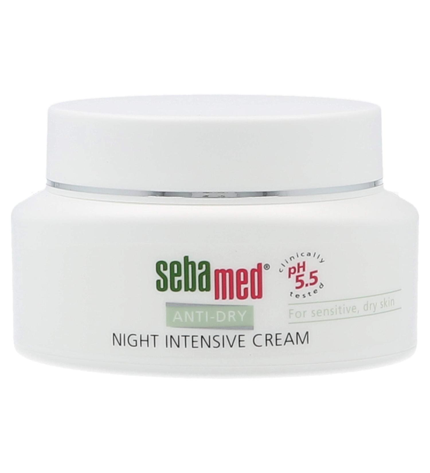 Sebamed Anti Dry Night Defense Cream - 1.7 oz (50mL) | Best Moisturizer for Dry Skin | International Shipping Available - Buy Online on GoSupps.com