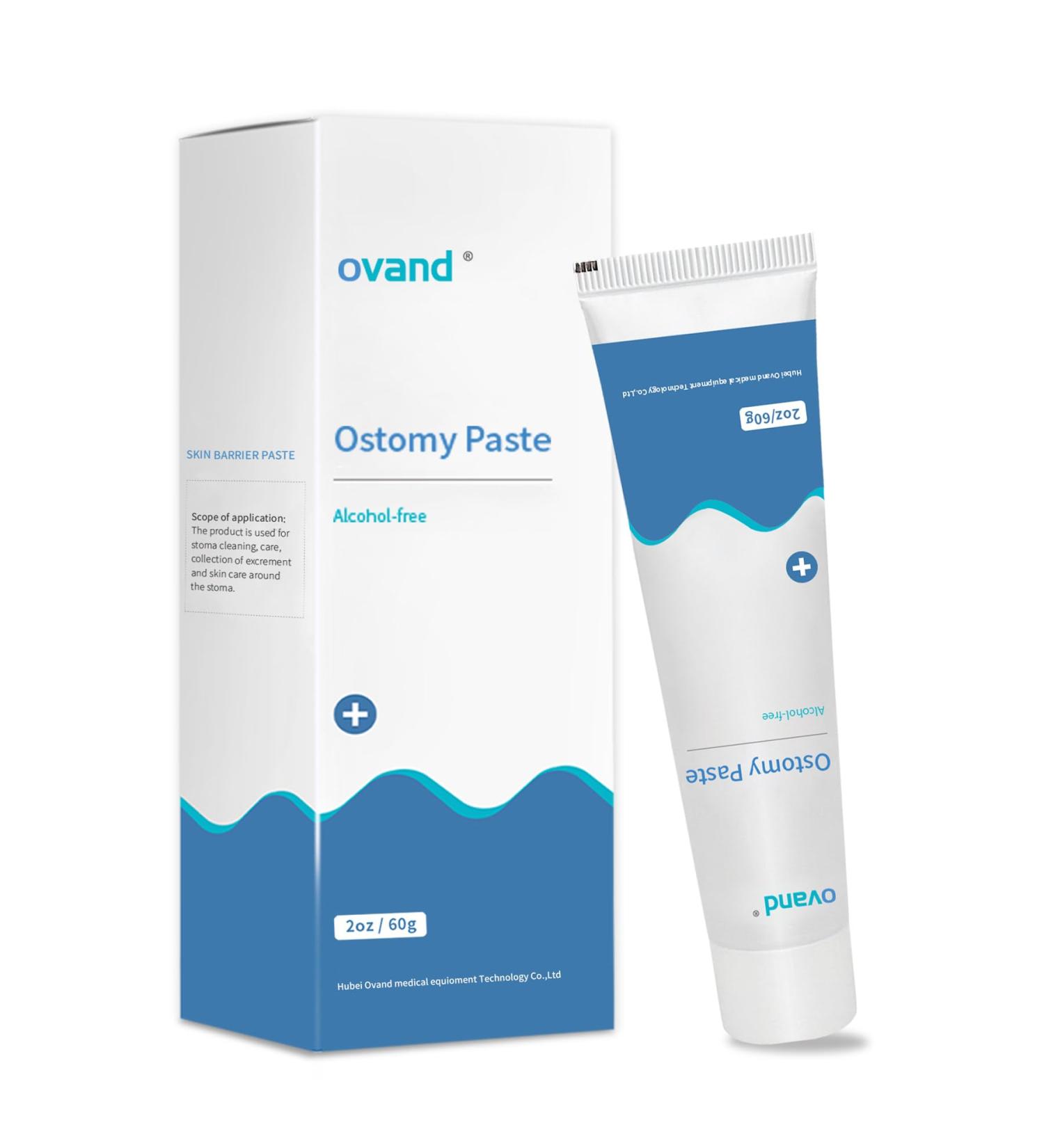 Stoma Skin Barrier Ostomy Paste - Protective Adhesive Skin Protectant - 2 oz Ostomy Supplies for Optimal Skin Care - Buy Online on GoSupps.com