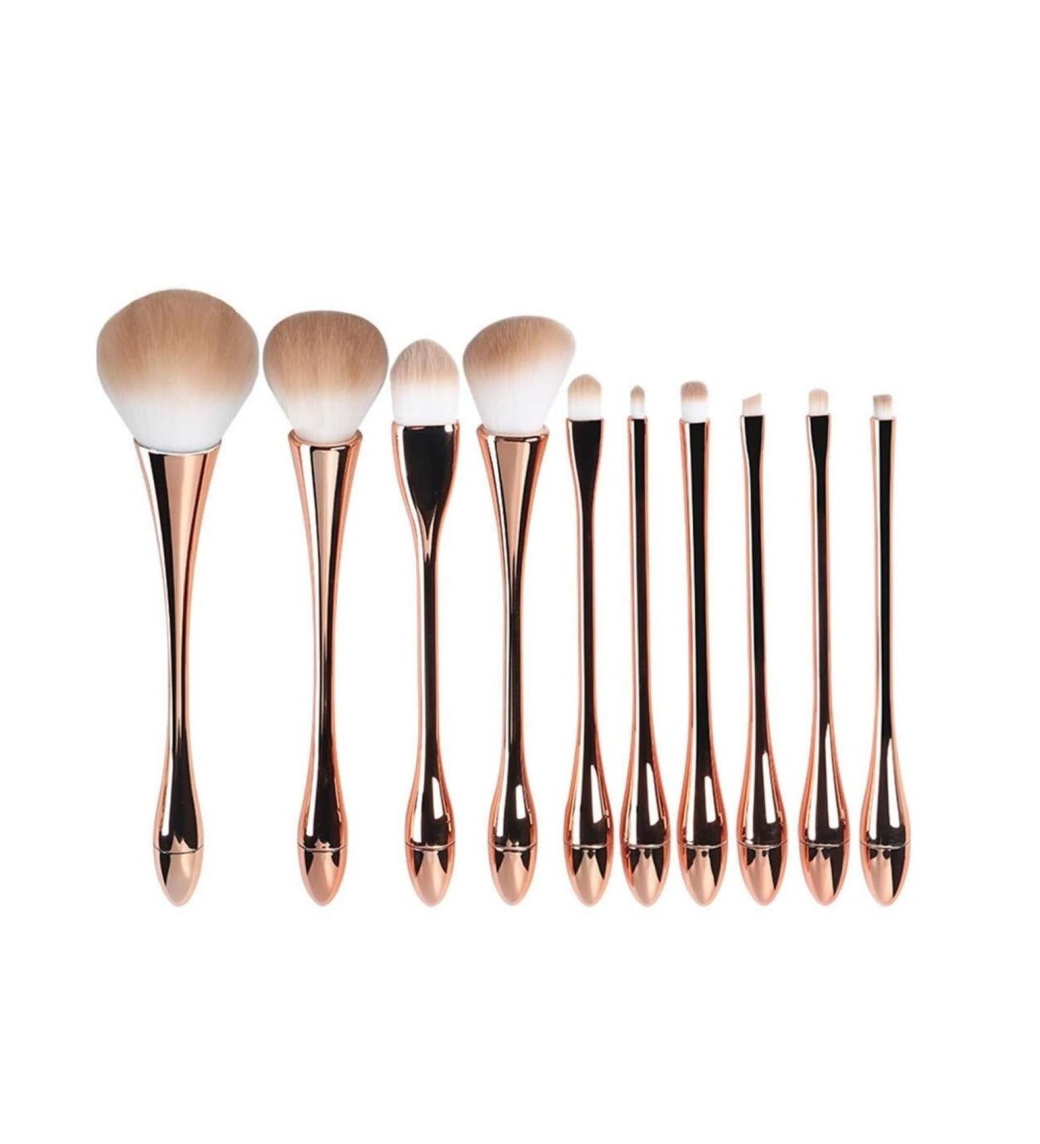 Makeup Brush Professional Makeup Brush Set Curved Brush Bar Non-irritating Synthetic Fiber Bristles Brush Sets - Buy Online on GoSupps.com