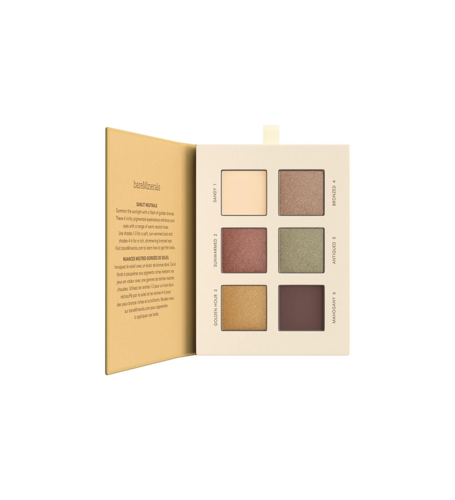 BareMinerals Mineralist Sunlit Eyeshadow Palette in Heathered - 6x0.04 oz - Buy Online on GoSupps.com