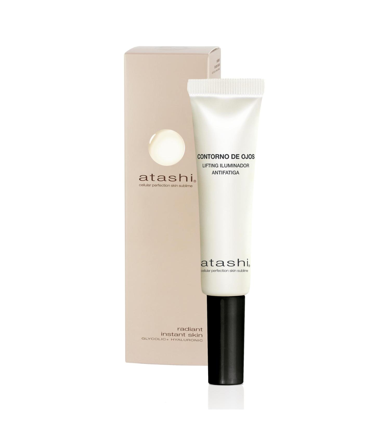 Atashi Eye Contour Lifting & Illuminating Anti-Fatigue Cream - Reduces Dark Circles & Puffiness - 15 ml - Buy Online on GoSupps.com