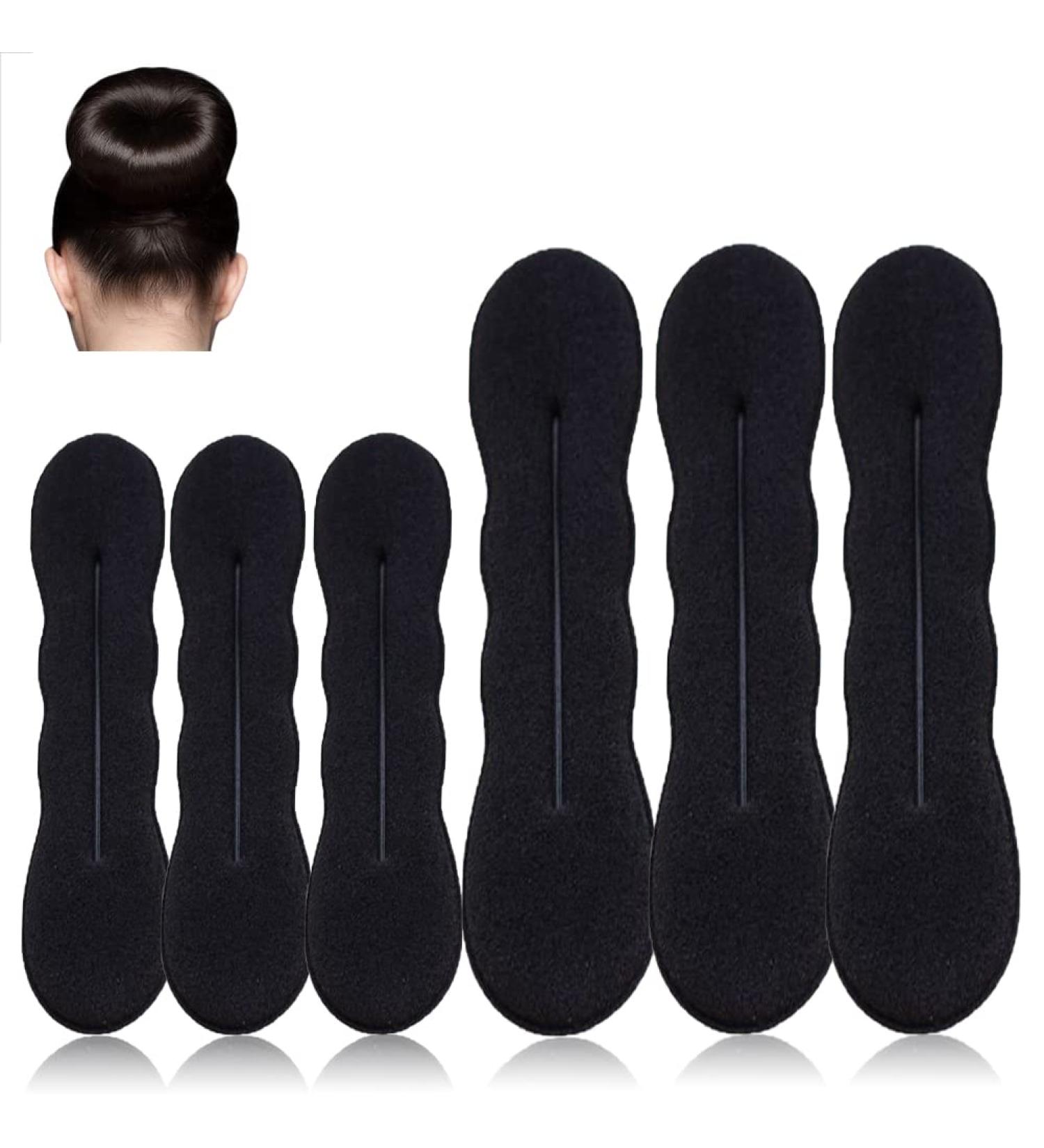 6 Pcs Hair Bun Maker Set | Foam Sponge Donut Twister Tool Accessories for Women - Buy Online on GoSupps.com