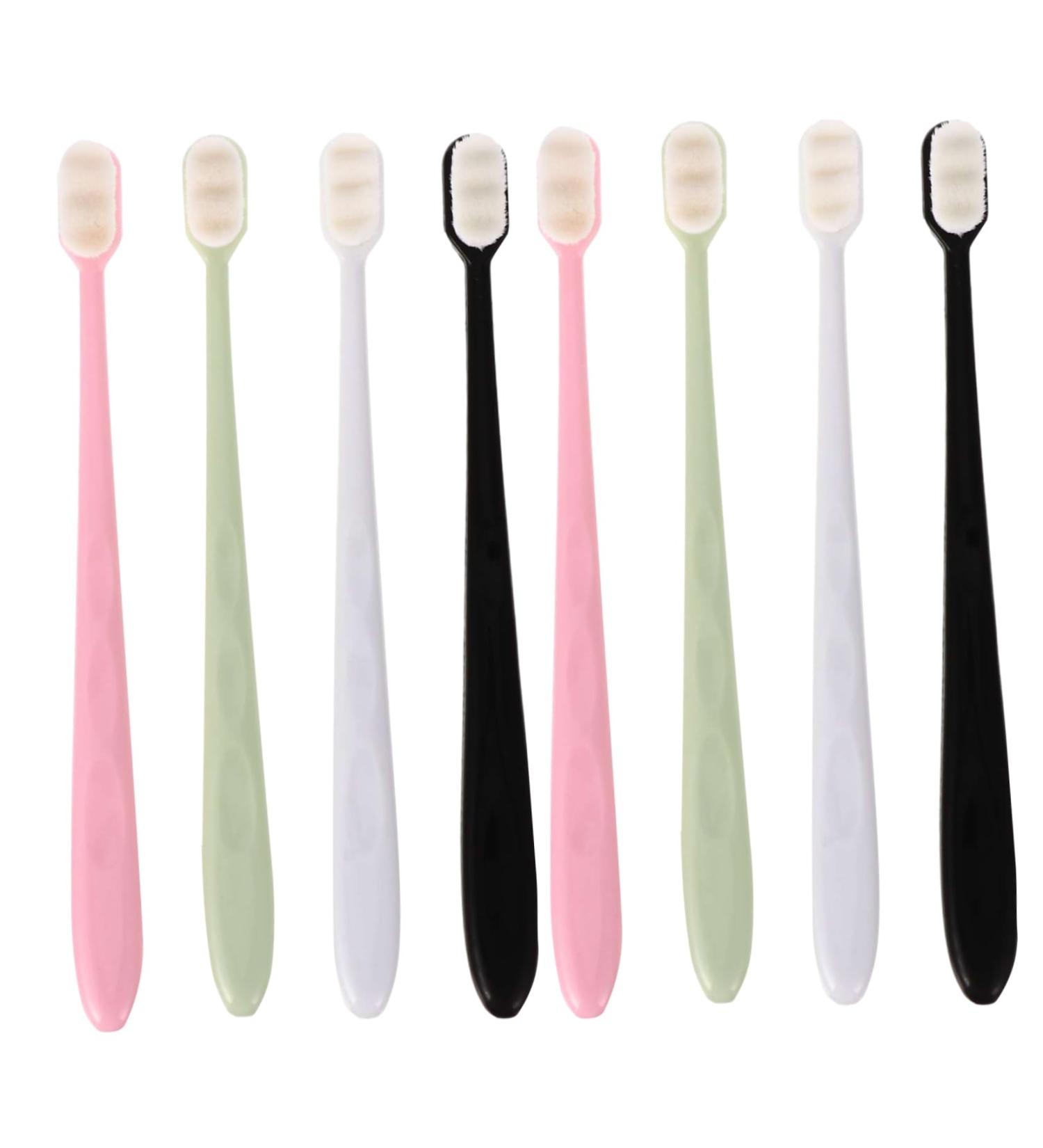 Fomiyes 16ST Soft Toothbrush for Adults & Pregnant Women - Gentle Care Bed Toothbrush - 1 Pack in Assorted Colors - Buy Online on GoSupps.com