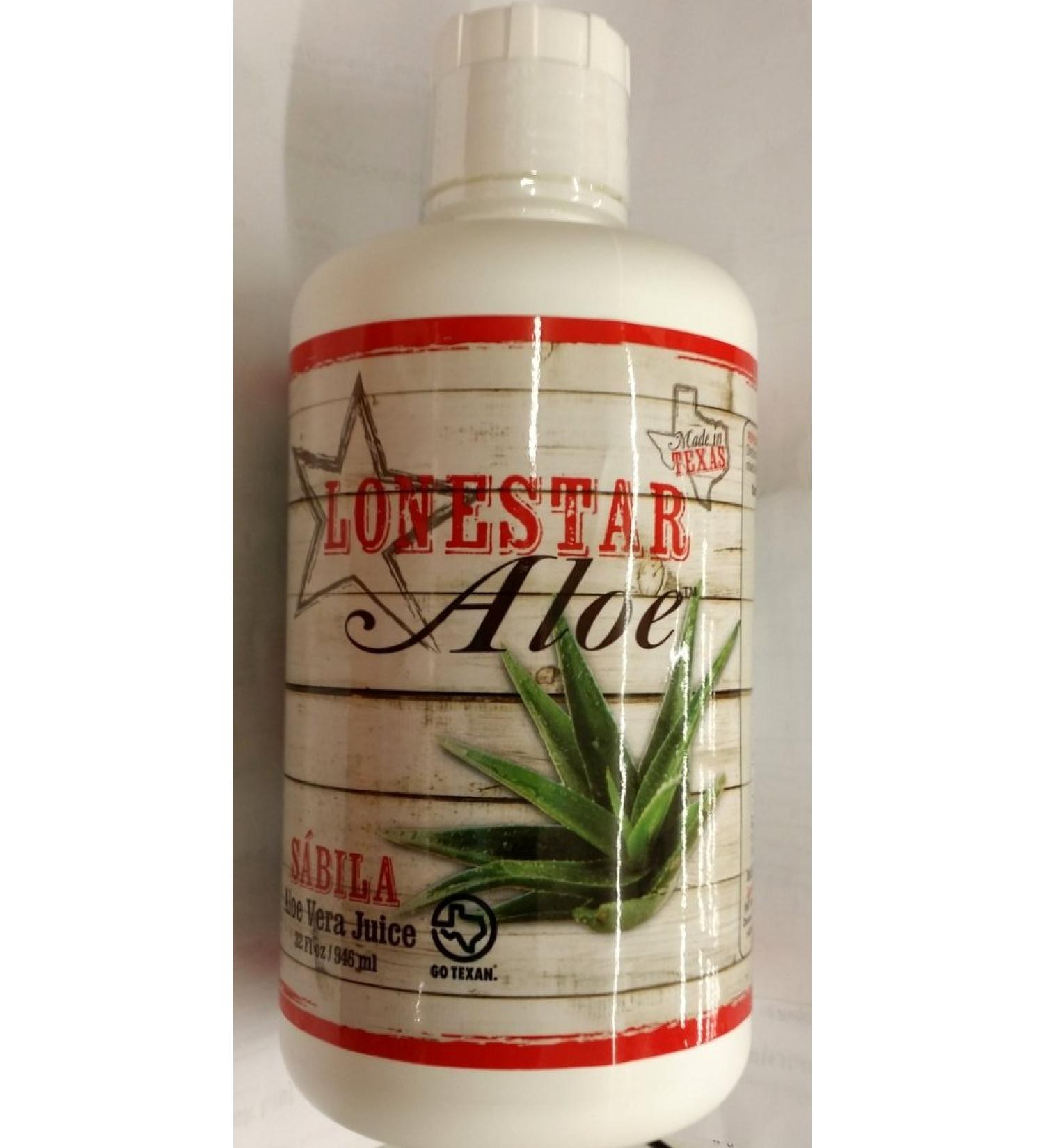 Lonestar Aloe Juice 32 Oz (Pack of 3)