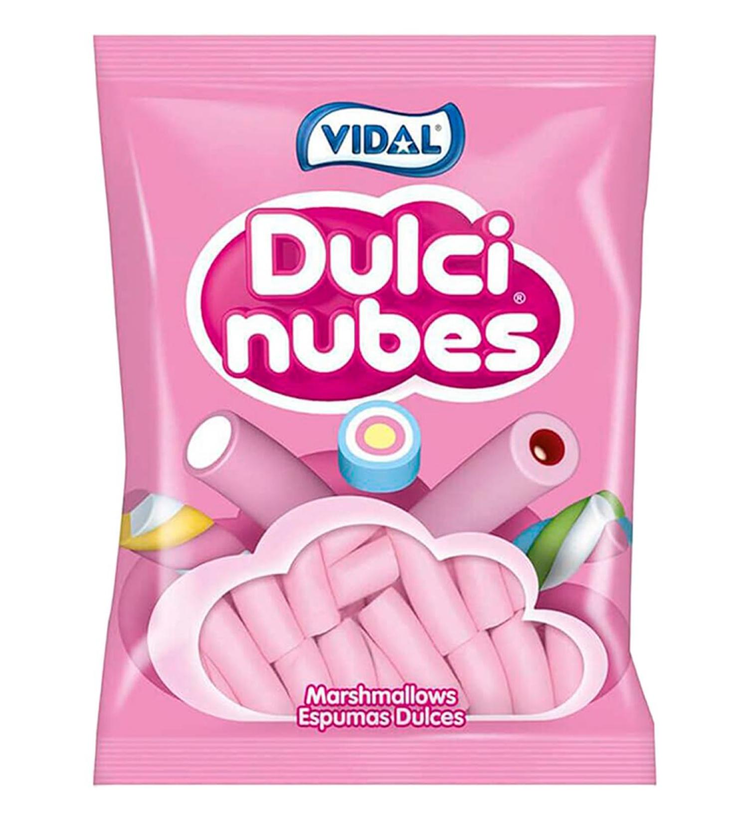 Vidal Painful tastes Clouds Incredible and delicious taste Vanilla Rose Bag of 125 units 839g - Buy Online on GoSupps.com