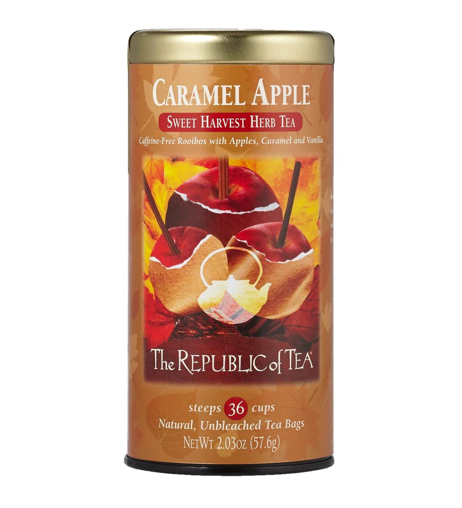 The Republic of Tea Caramel Apple Red Tea 36-Count - Packaging Varies - 1 Pack - Buy Online on GoSupps.com