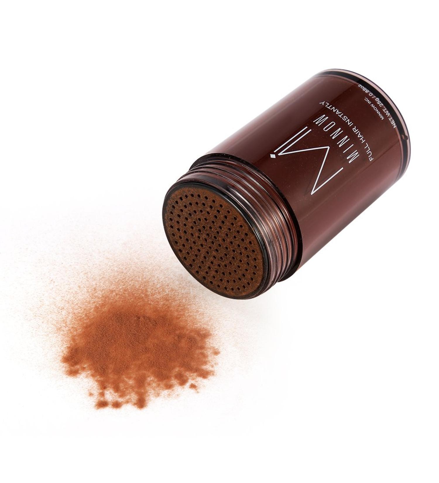 Hair Fiber Powder Baldness Concealer | Thickening Hair Building Fibers | Hair Loss Concealer for Thinning Hair - Auburn - Buy Online on GoSupps.com