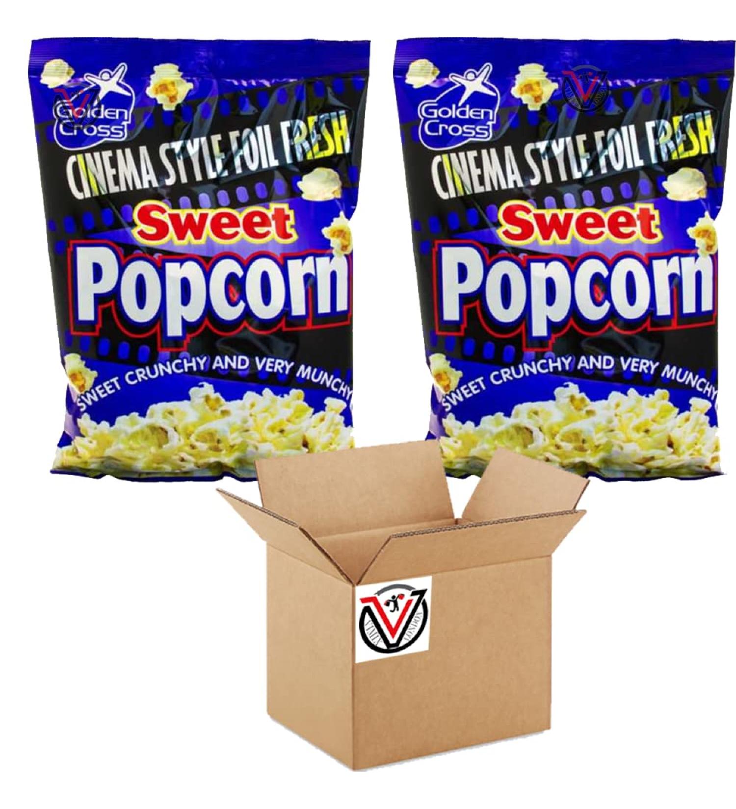 02 x Sweet Popcorn Cinema Style Giant Pack 150g - Buy Online on GoSupps.com