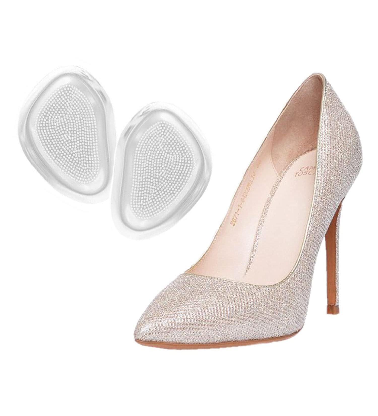 VivoFoot Gel Foot Cushions - 2 Pairs for Metatarsal Pain Relief Self-Adhesive & Reusable | International Shipping Available - Buy Online on GoSupps.com