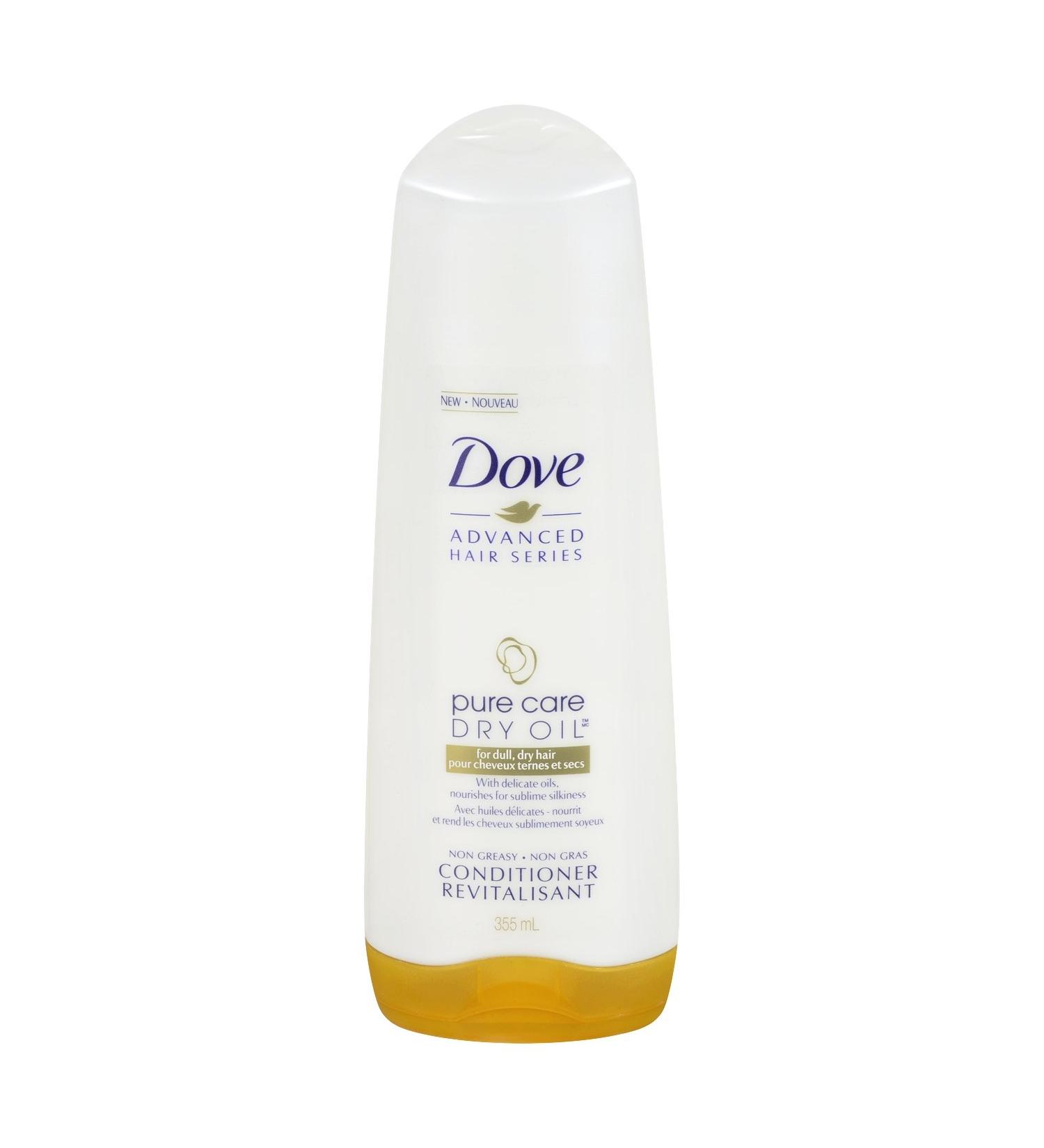 Dove Advanced Hair Series Pure Care Dry Oil Conditioner 355ml - Buy Online on GoSupps.com