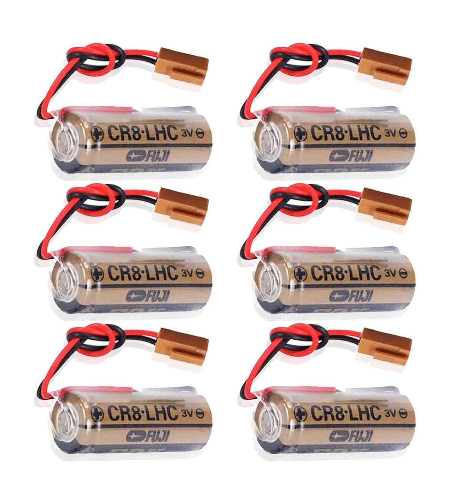 Buy 6 Pcs CR8.LHC 3V 2600mAh Battery for Fuji FDK - Reliable Automatic Flusher Power - Buy Online on GoSupps.com