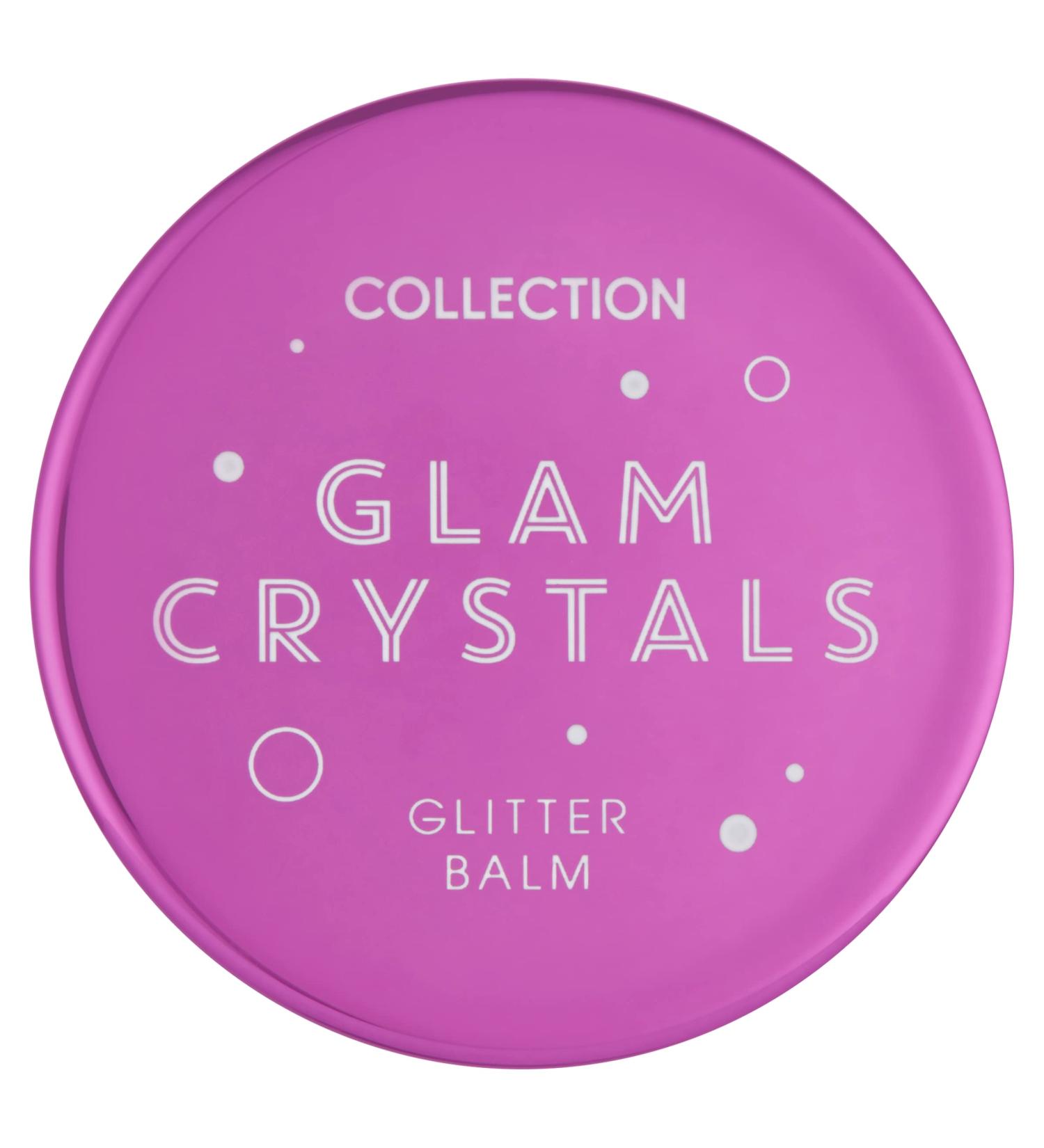 Collection Cosmetics Crystals Glitter Balm - Pinkie Promise | Festival Makeup Glitter | Lightweight Formula - No Glue Needed - Buy Online on GoSupps.com