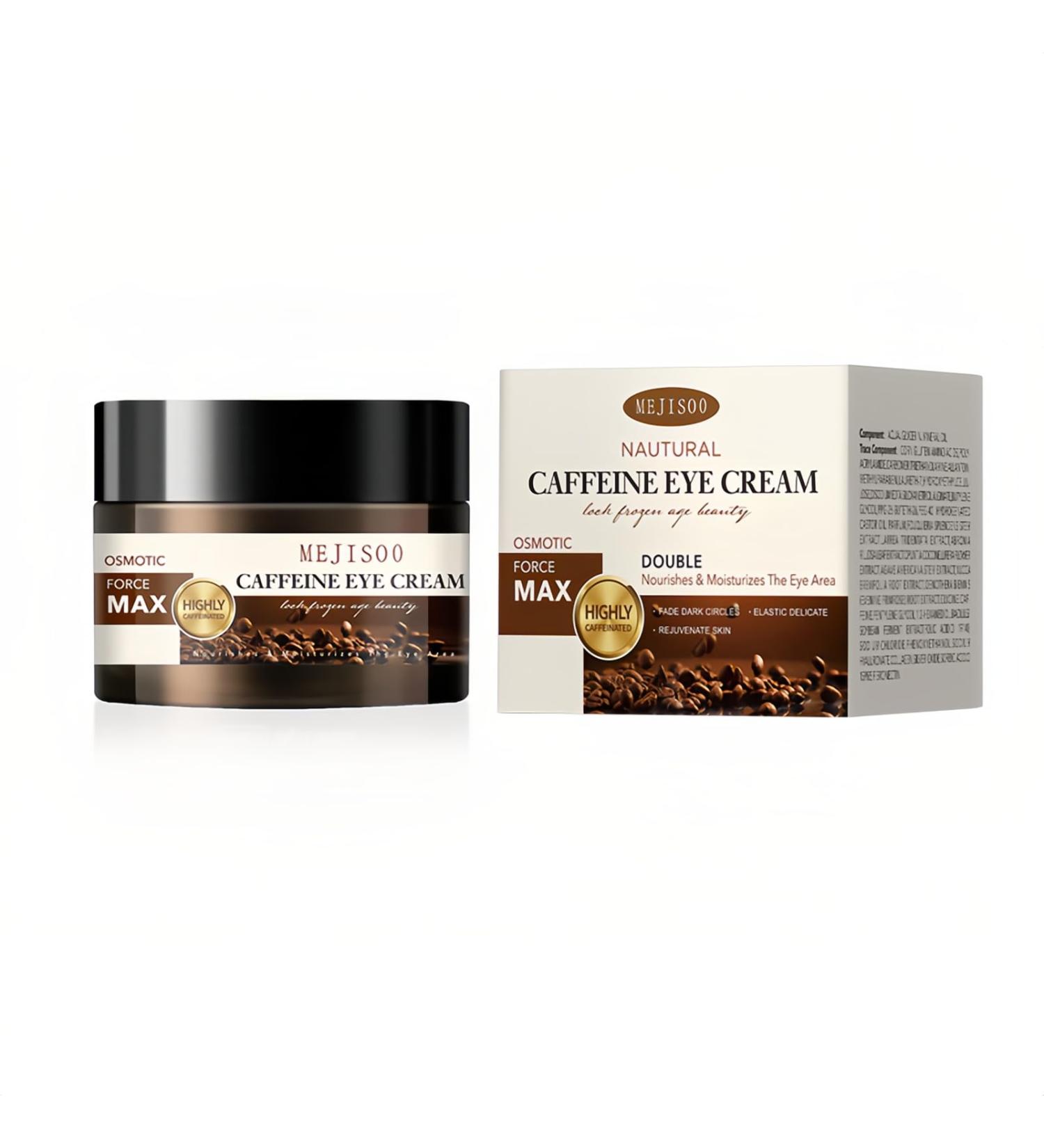 Caffeine Under Eye Repair Cream for Dark Circles - Eye Care Cream for Women - Facial Massage Cream - Hyaluronic Acid - Moisturizing Firming Elasticity (50g) - Buy Online on GoSupps.com