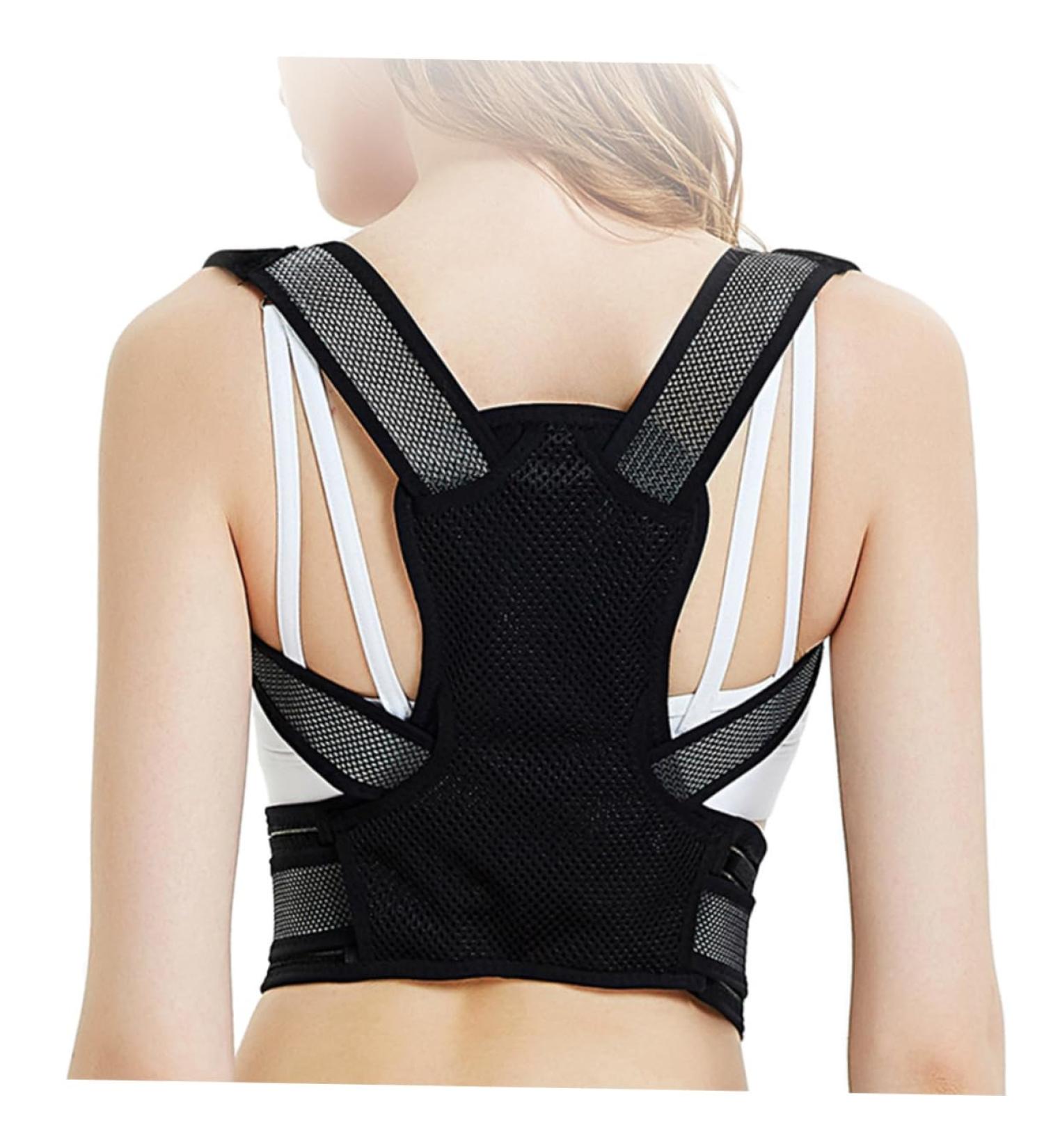 FRCOLOR Posture Corrector Belt - Improve Posture & Support Shoulders | Anti Hunchback Trainer for Kids & Adults - Buy Online on GoSupps.com