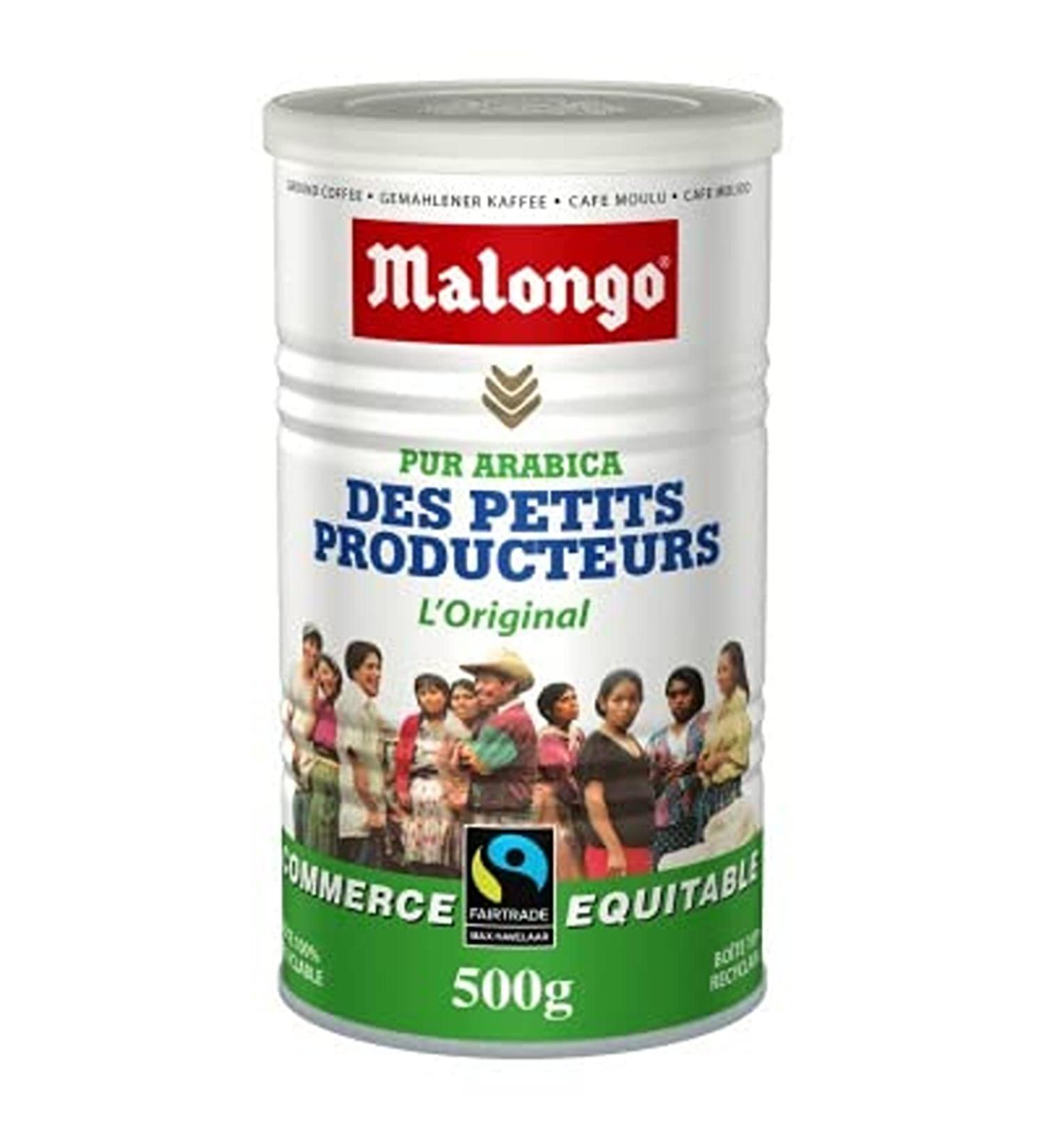 Malongo Ground Coffee from Small Producers The Original pure Arabica, 500g