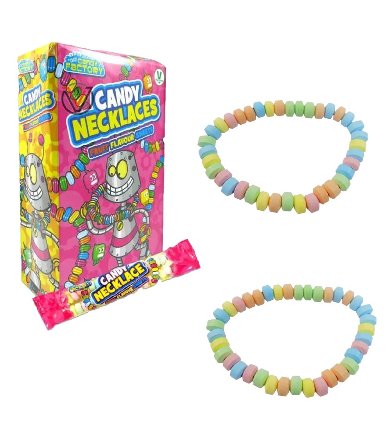 Crazy Candy Factory Candy Necklaces 17g (10 Packs) - Buy Online on GoSupps.com