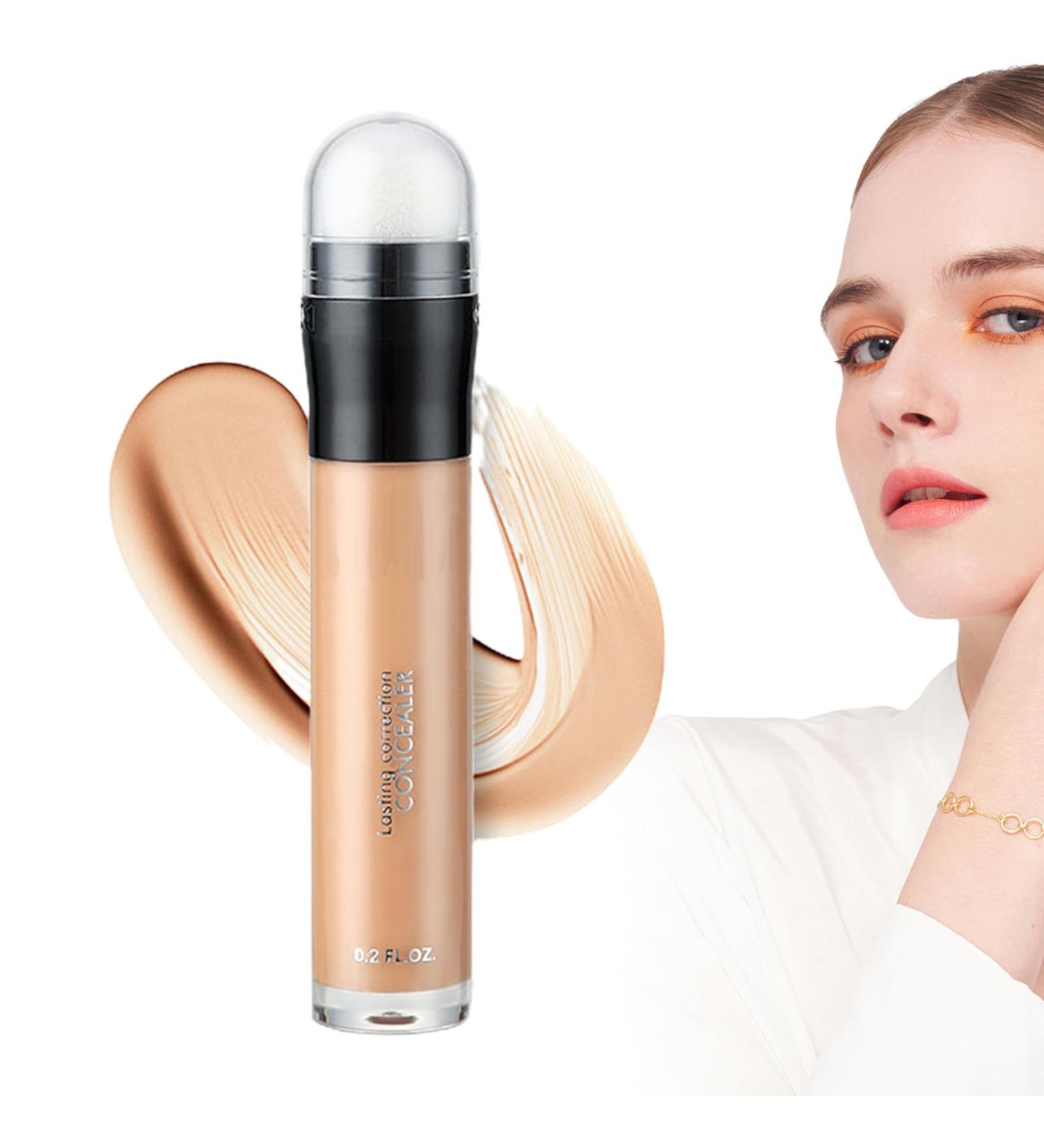 Concealer | Beauty Concealer for Air Cushion Foundation | Dark Circles Concealer Brightening Eye Concealer Lightweight & Highly Pigmented Concealer with Aallyn Head - Buy Online on GoSupps.com