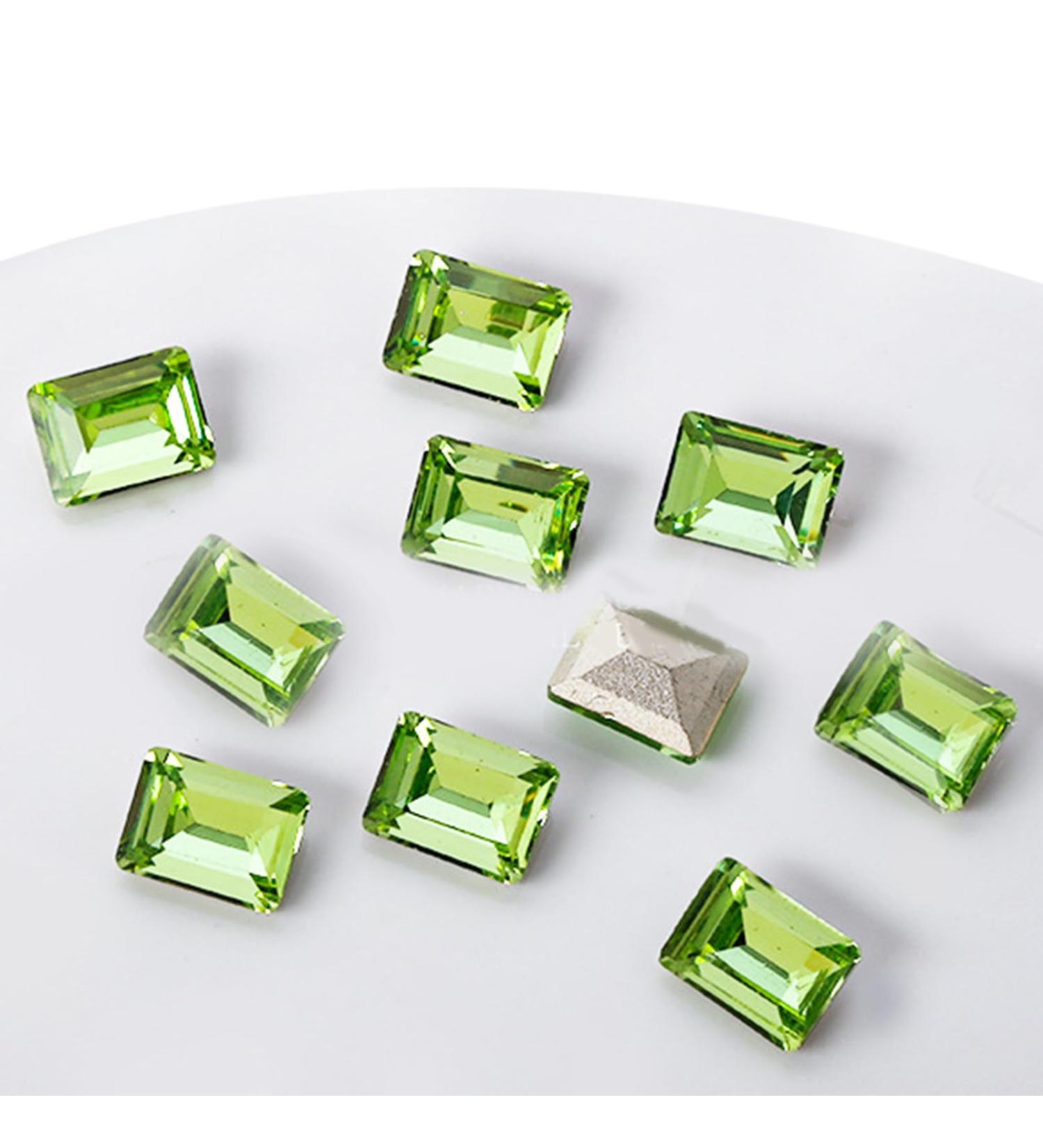 Crystal Nail Rhinestones Clear Nails Gems Stones 10Pcs Pointed Back Rhinestones Diamond Gems For Nail Art Supplies Nail Art Decorations Kits Nail Art Decorations Stickers ND963 - Buy Online on GoSupps.com